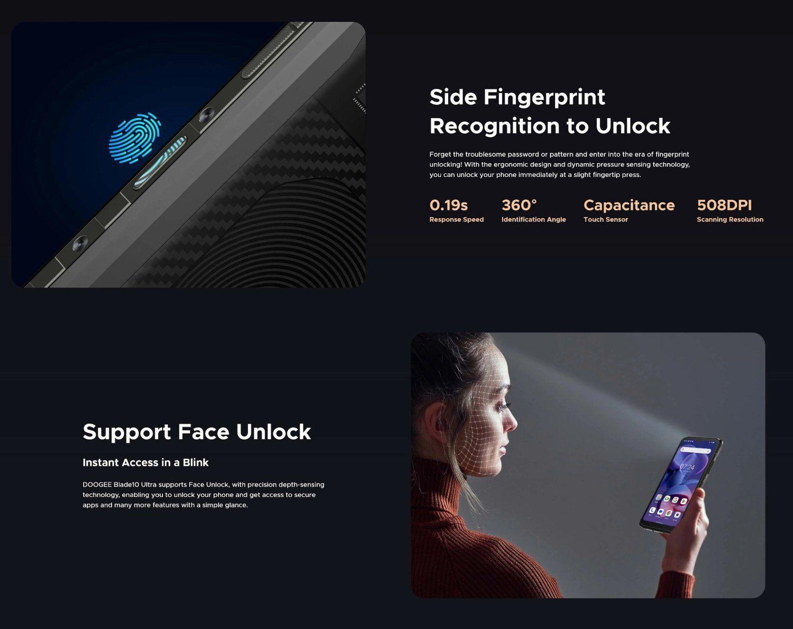 DOOGEE Blade 10 Ultra - Smartphone Resistente Golpes y Agua-7