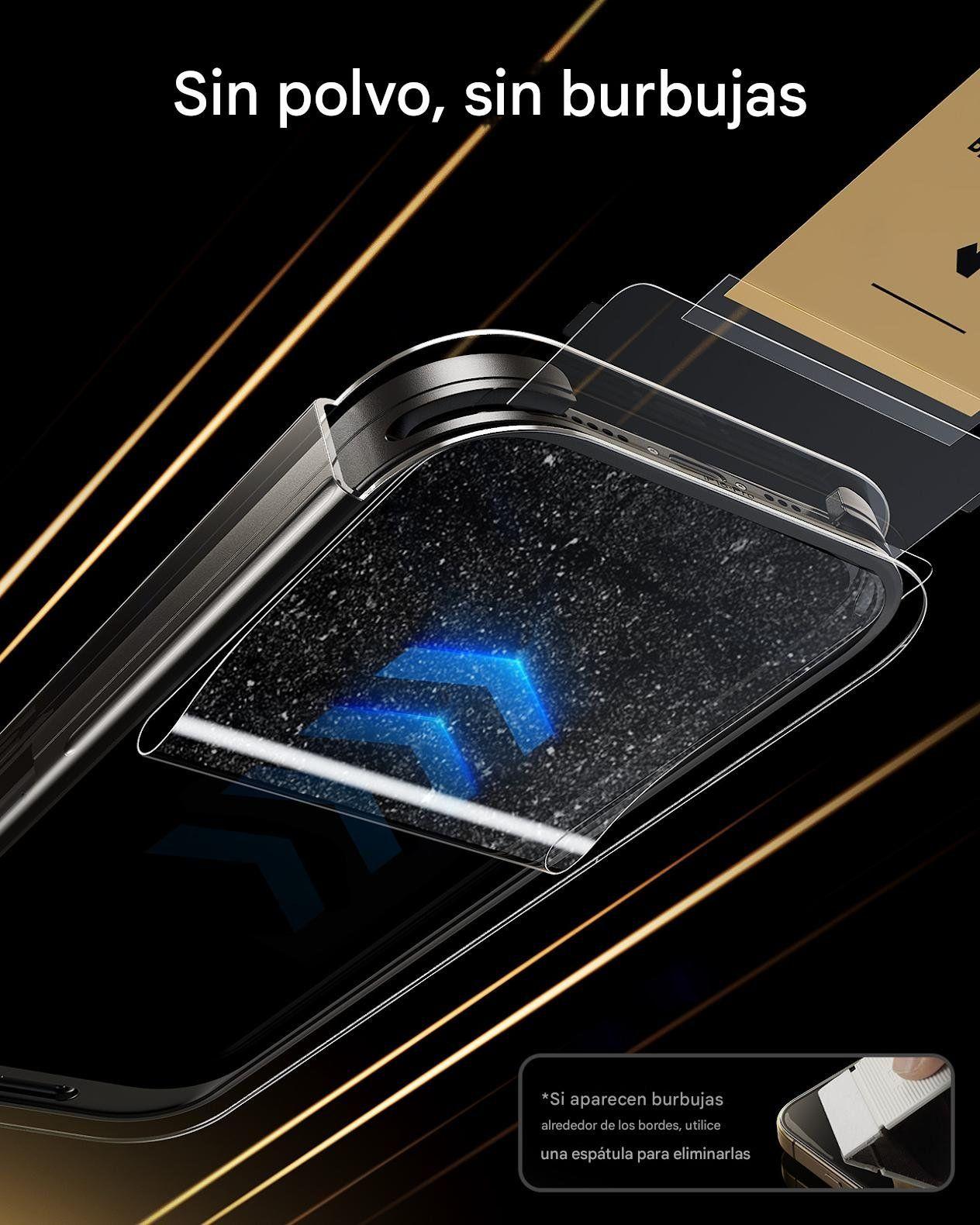 Para iPhone 17 - ESR Vidrio Blindado Con Instalador-7