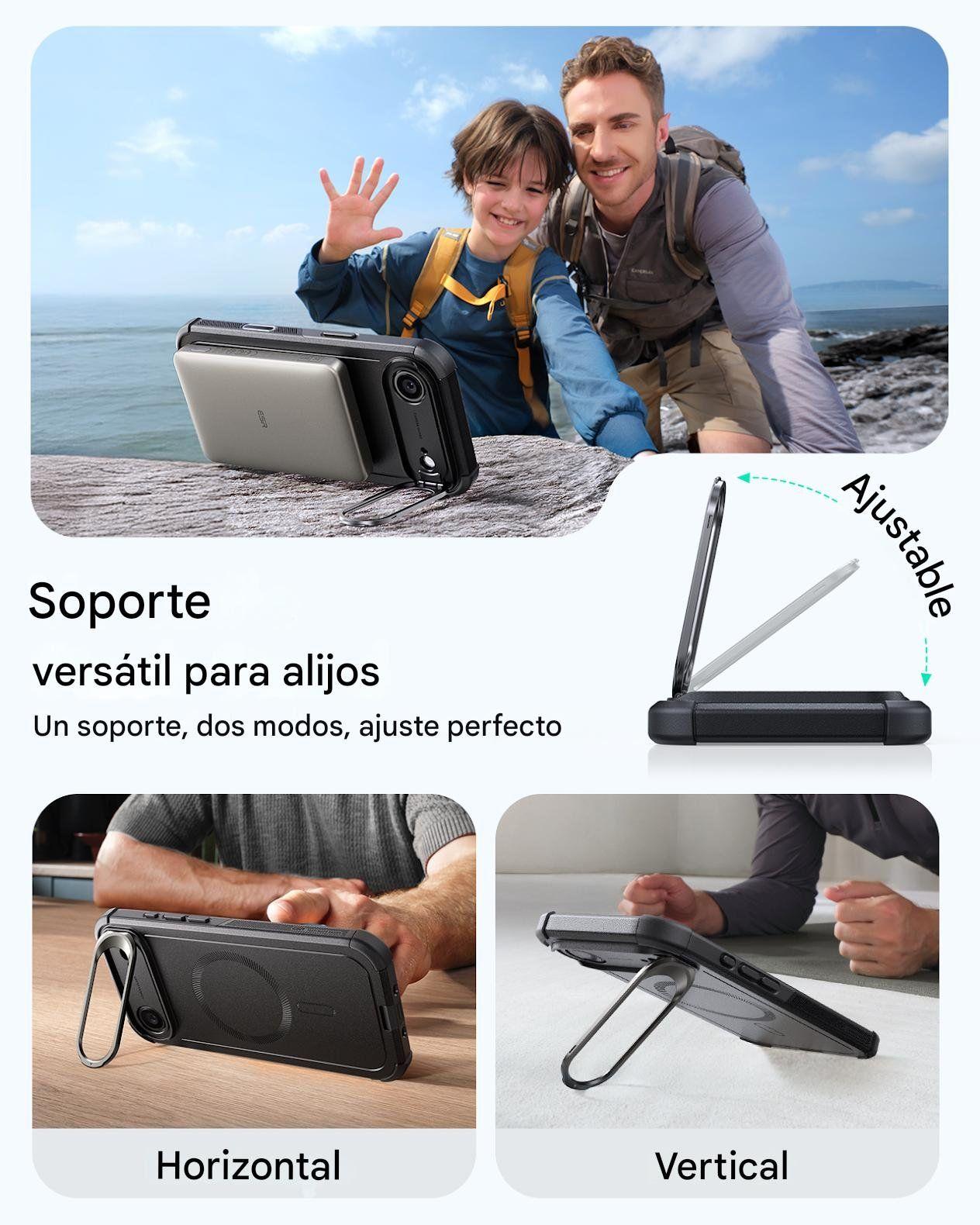 Para iPhone 17 Air - ESR Carcasa Magsafe UltraResistente-4