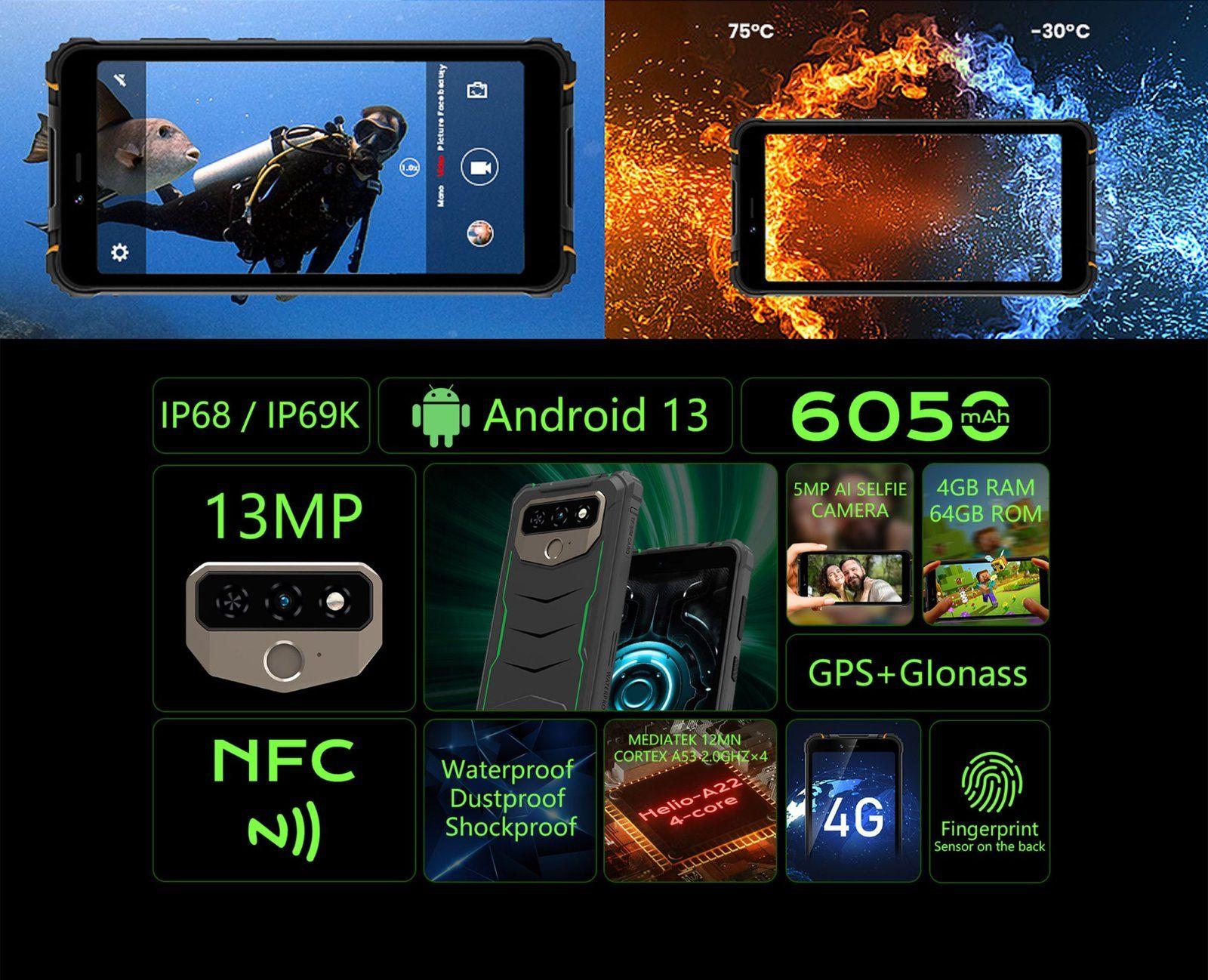 Hotwav T5 Max – Dualsim Resistente con Batería Grande-3