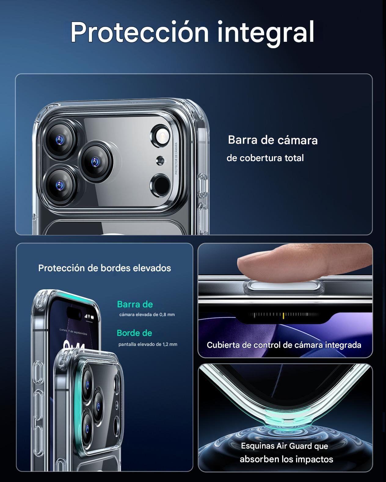 Para iPhone 17 Pro - ESR Kit Premium Carcasa Magsafe+Vidrio-3