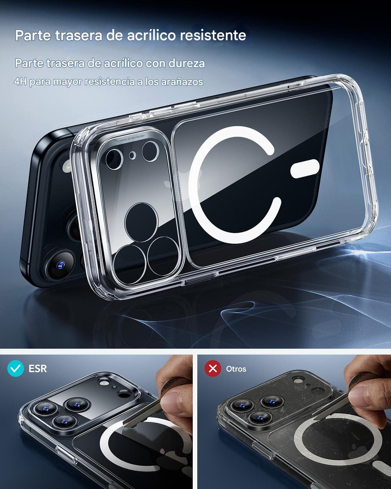 Para iPhone 17 Pro - ESR Kit Premium Carcasa Magsafe+Vidrio-7