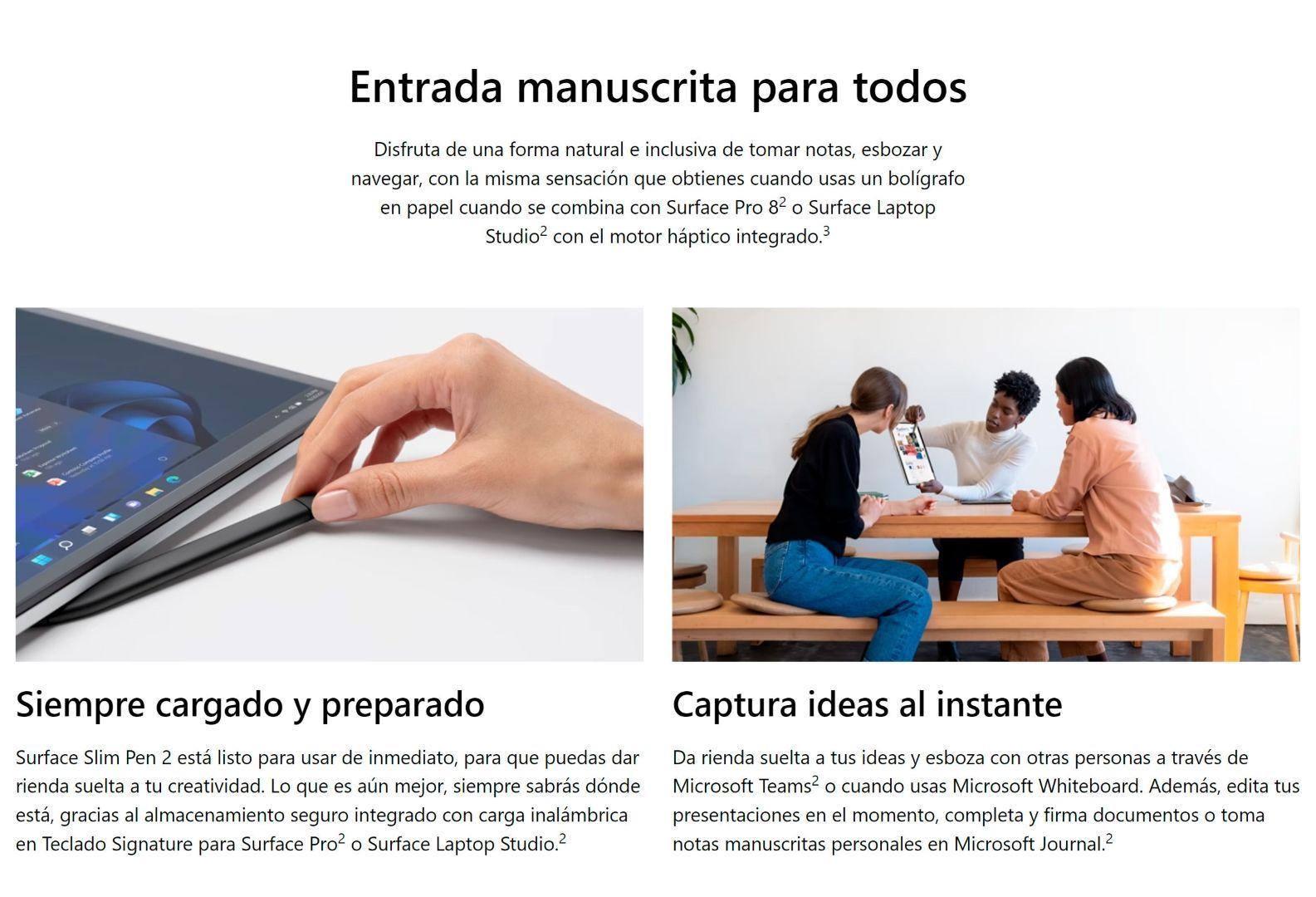 Surface Slim Pen 2 Surface Pro 9 Y 8 Laptop Studio-4