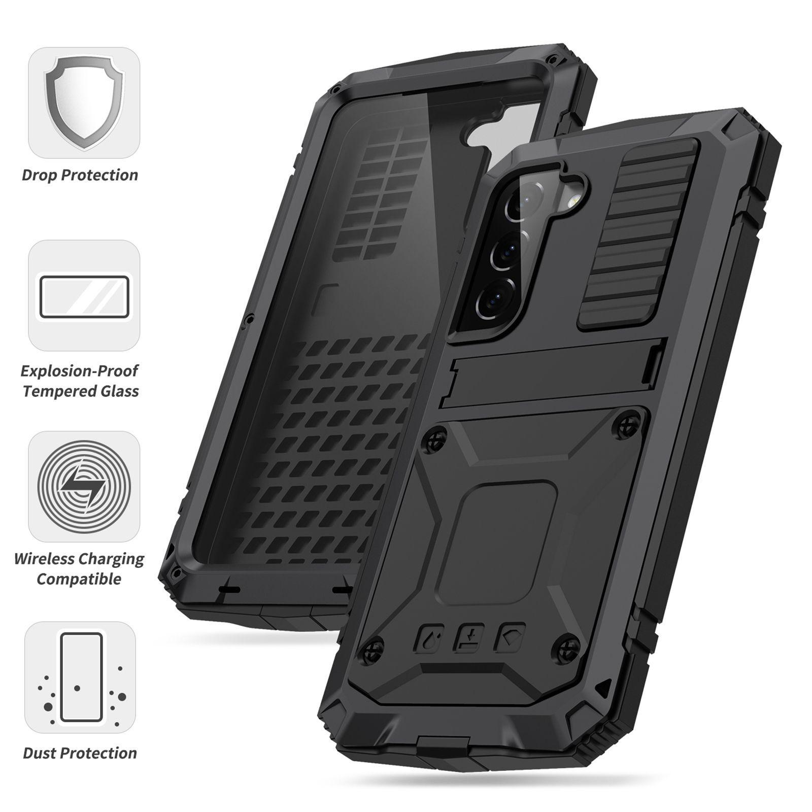 Para: Galaxy S23 Plus (S23+), Carcasa + Lámina Resistente-6