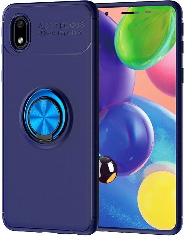 Carcasa: Galaxy A01 Core - Resistente / Azul-0