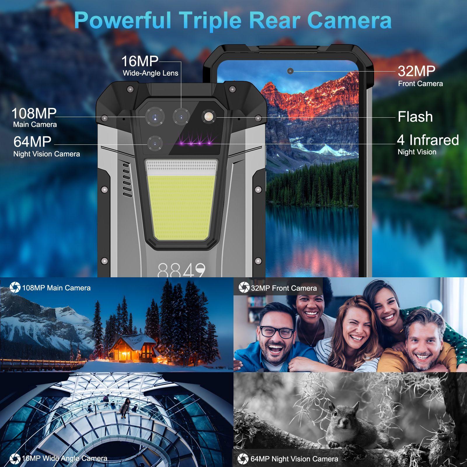 Unihertz 8849 Tank 2 - Celular 4G con Proyector láser 80"-5