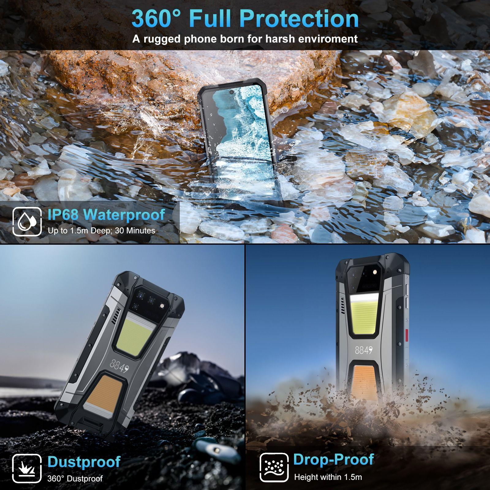 Unihertz 8849 Tank 2 - Celular 4G con Proyector láser 80"-6
