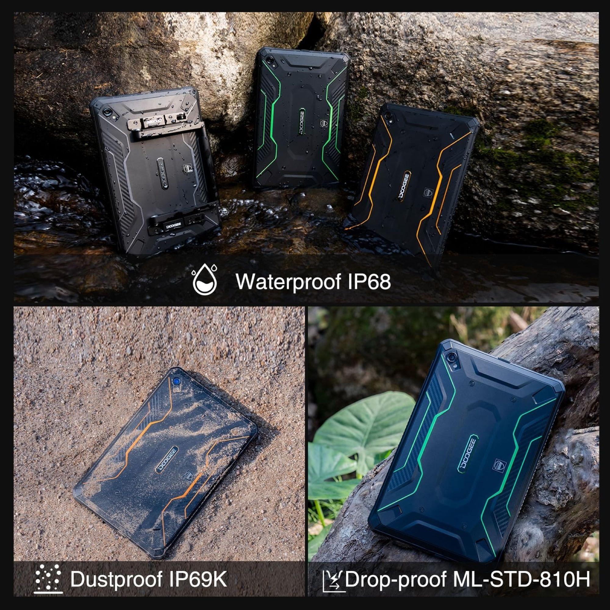 Tablet 4G Rugged Resistente DOOGEE R20 - IP68 Militar-2