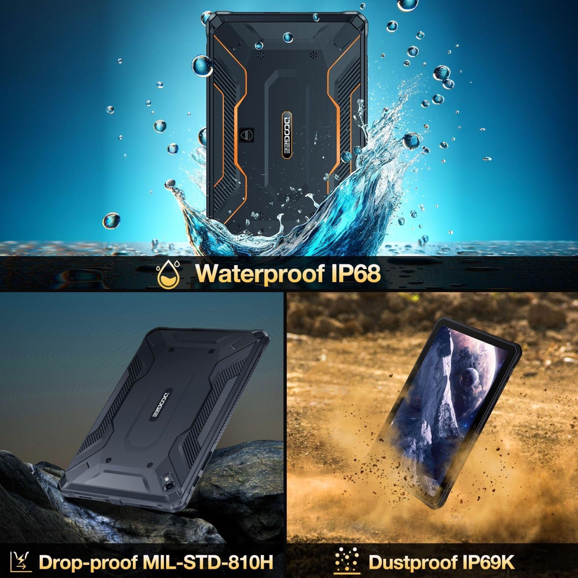 Tablet 4G Rugged Resistente DOOGEE R20 - IP68 Militar-6