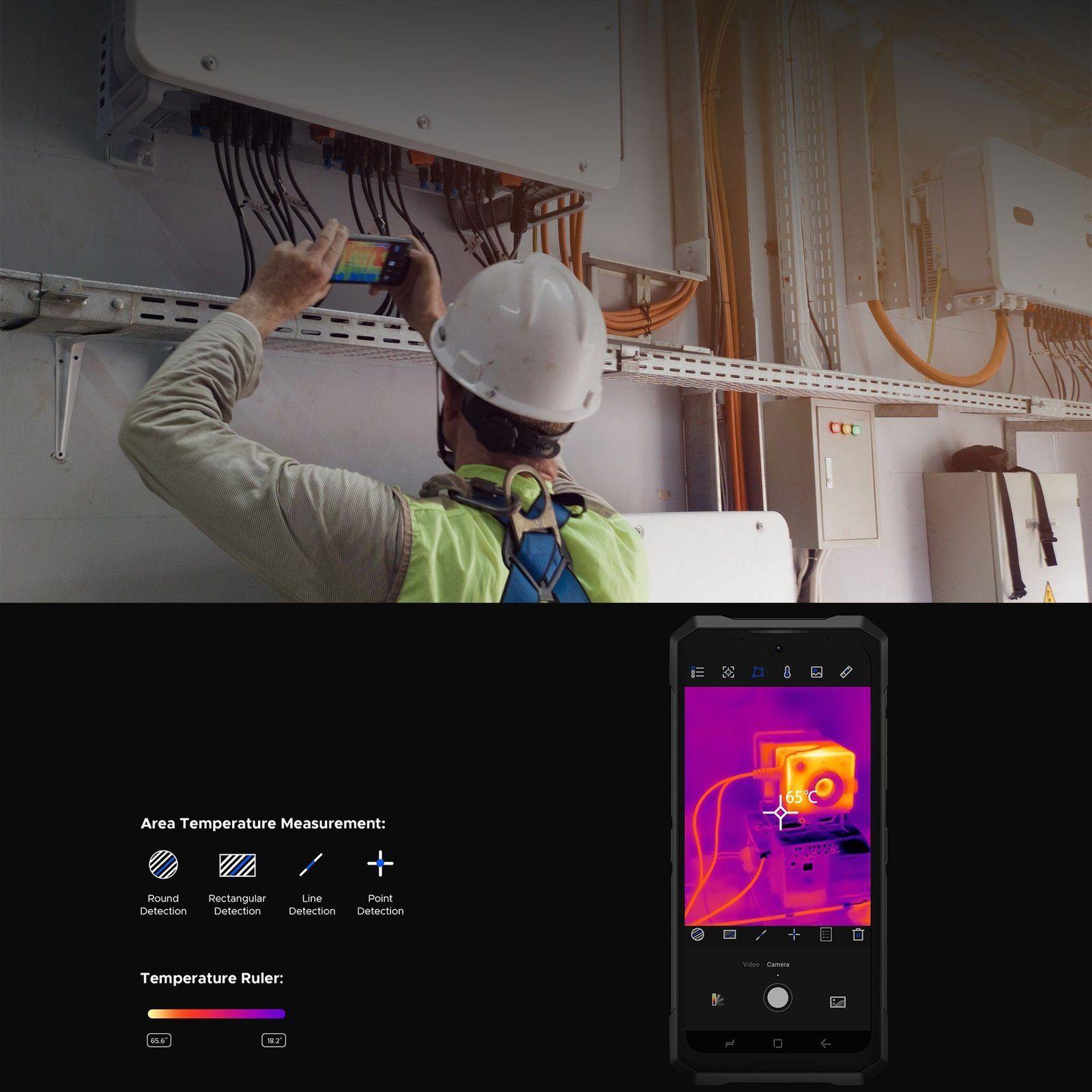 Doogee Fire 6 Max 5G - Resistente con Cámara Térmica-3