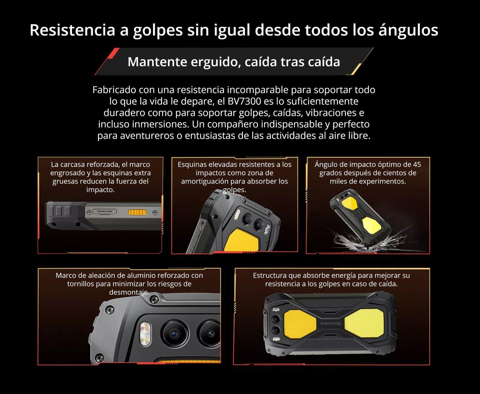 Blackview BV7300 - Smartphone IP68 Militar Rugged GPS-5