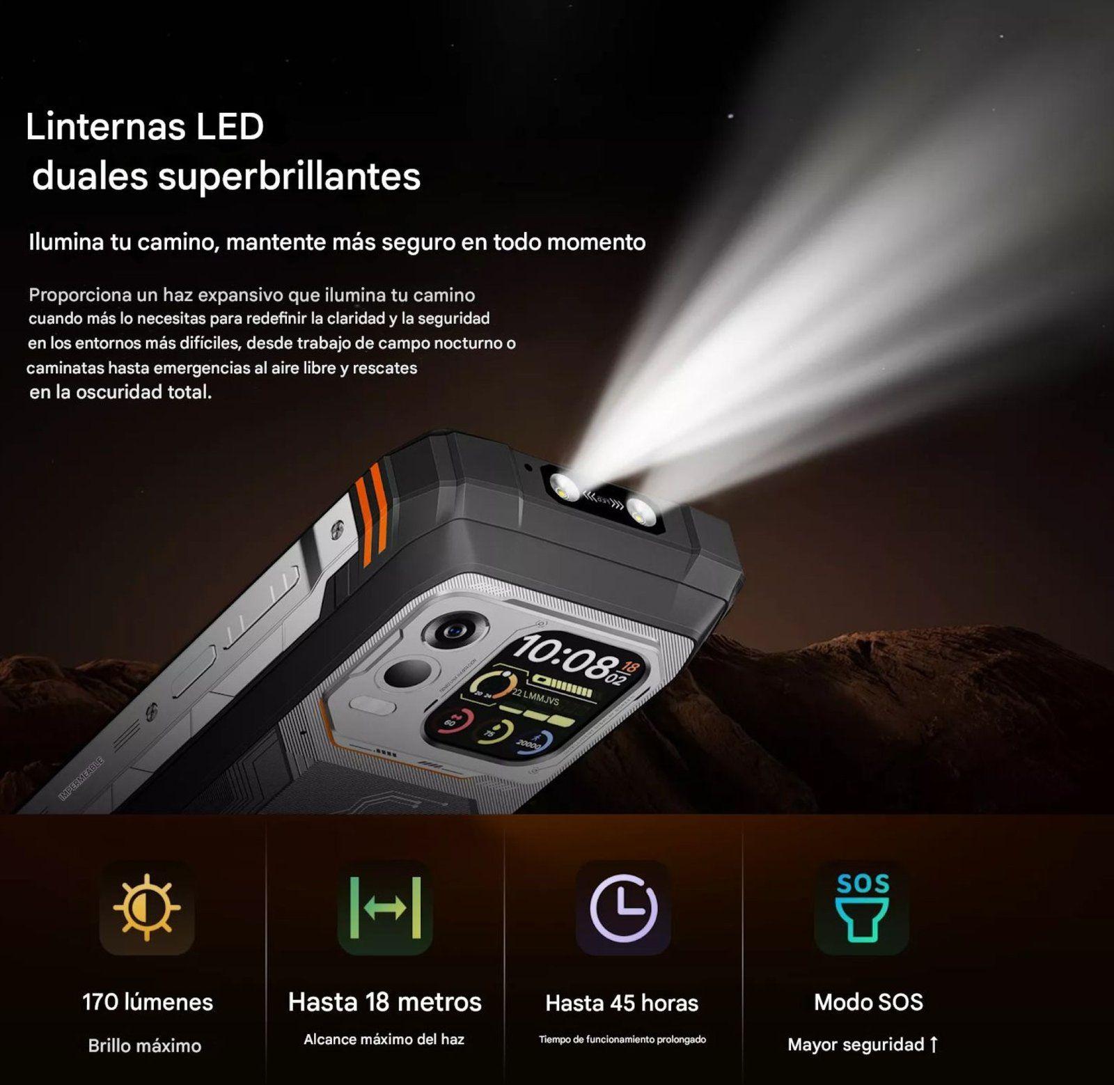 Blackview XPLORE 1 Pro Térmica FLIR 20000mAh 5G-6