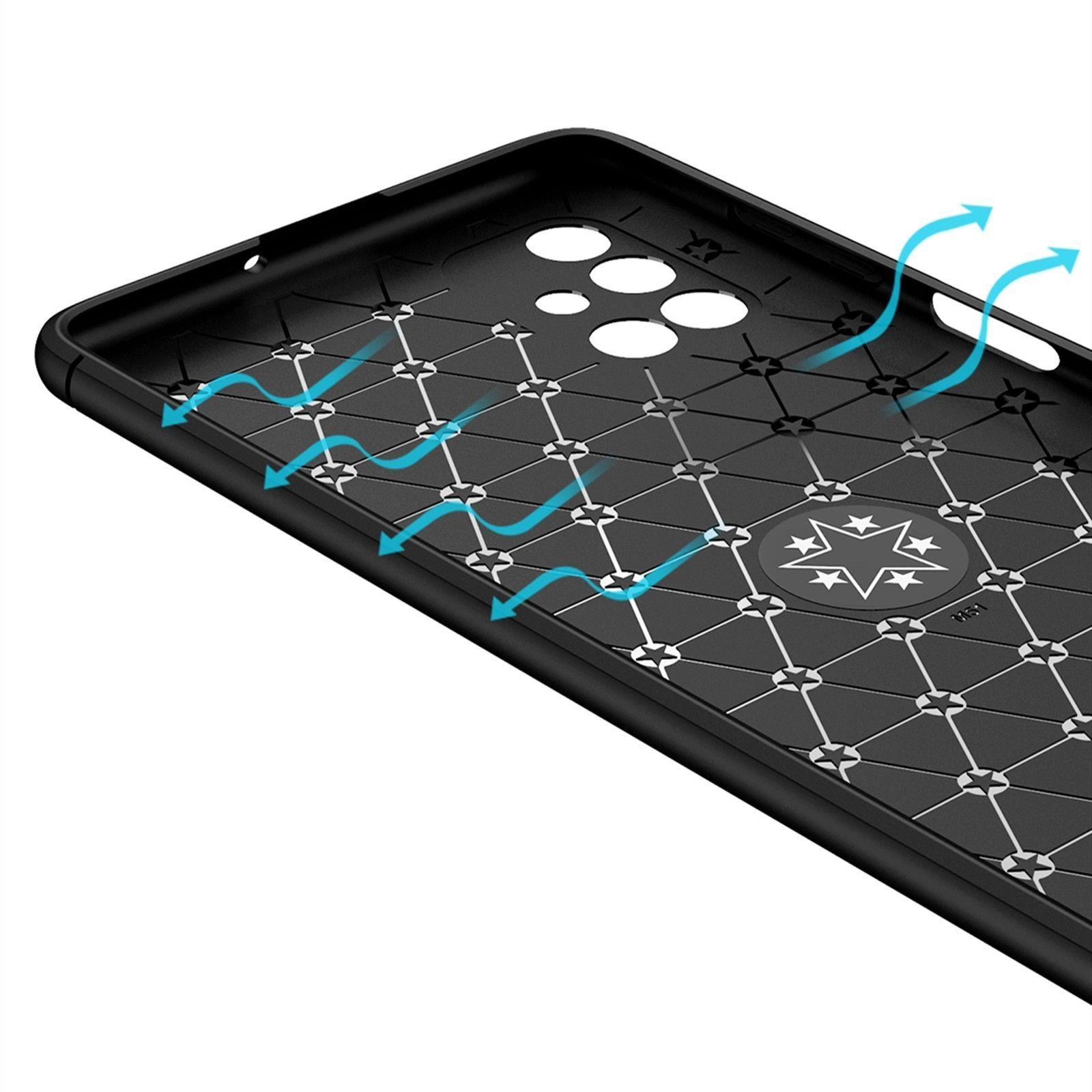 Carcasa: Galaxy M51 - Resistente Funda / Negro-4
