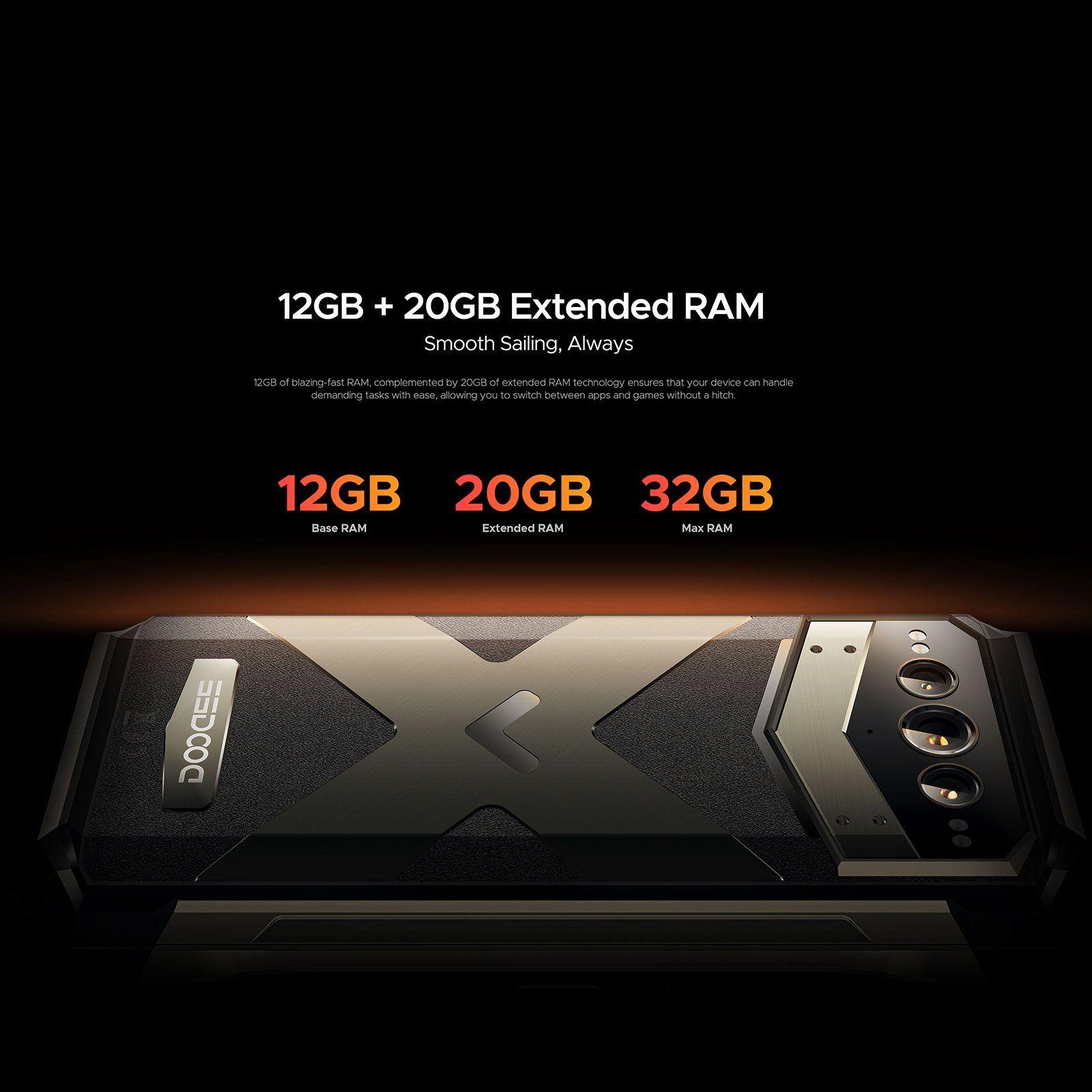 Doogee V Max Pro - Smartphone Rugged 108 MP, Batería 22.000-2