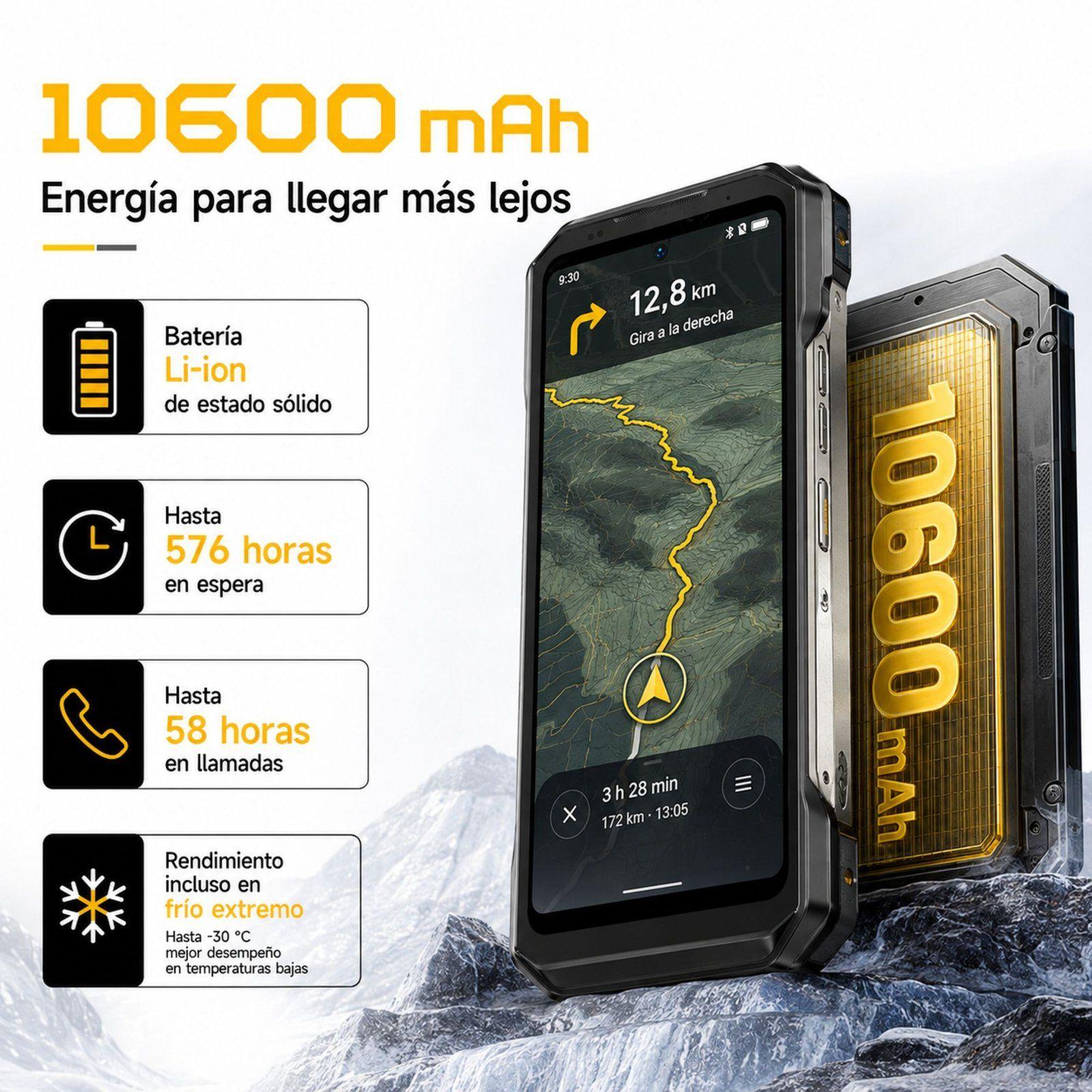 Ulefone Armor 27 Celular Rugged 24GB 256GB 10600mAh-5