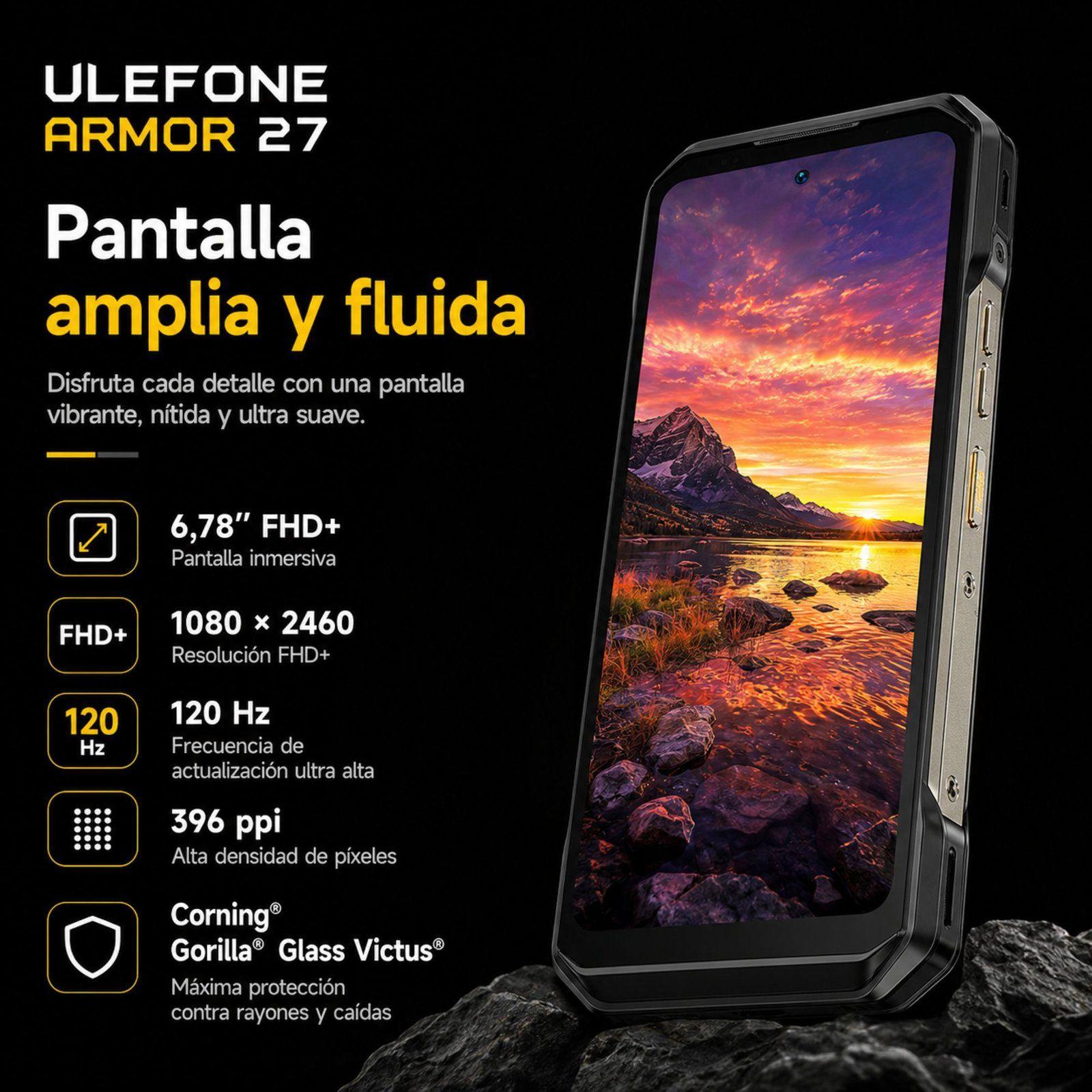 Ulefone Armor 27 Celular Rugged 24GB 256GB 10600mAh-7