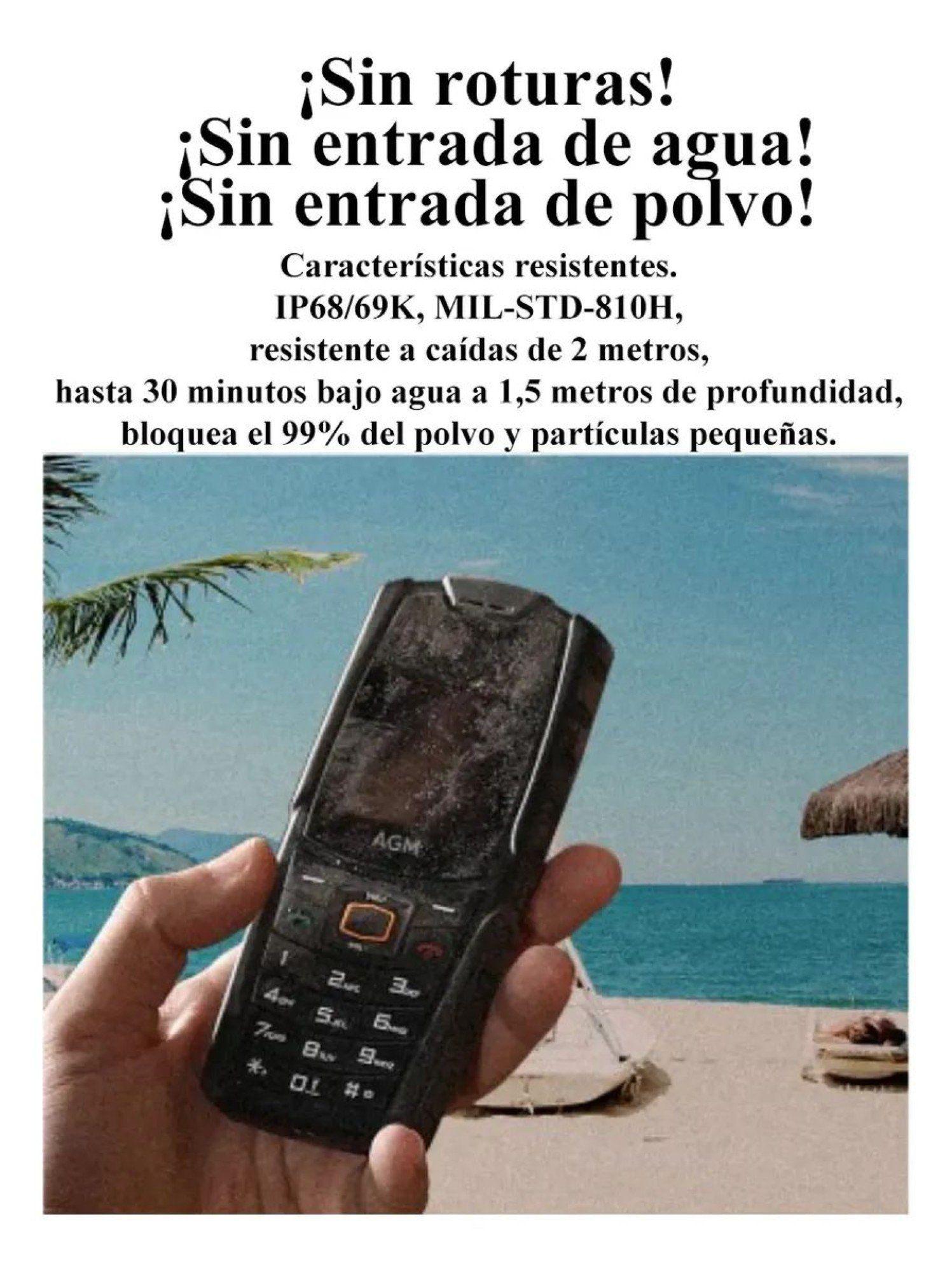Celular Rugerizado AGM M6 4G, IP68, Altavoz 109dB, Dual SIM-4