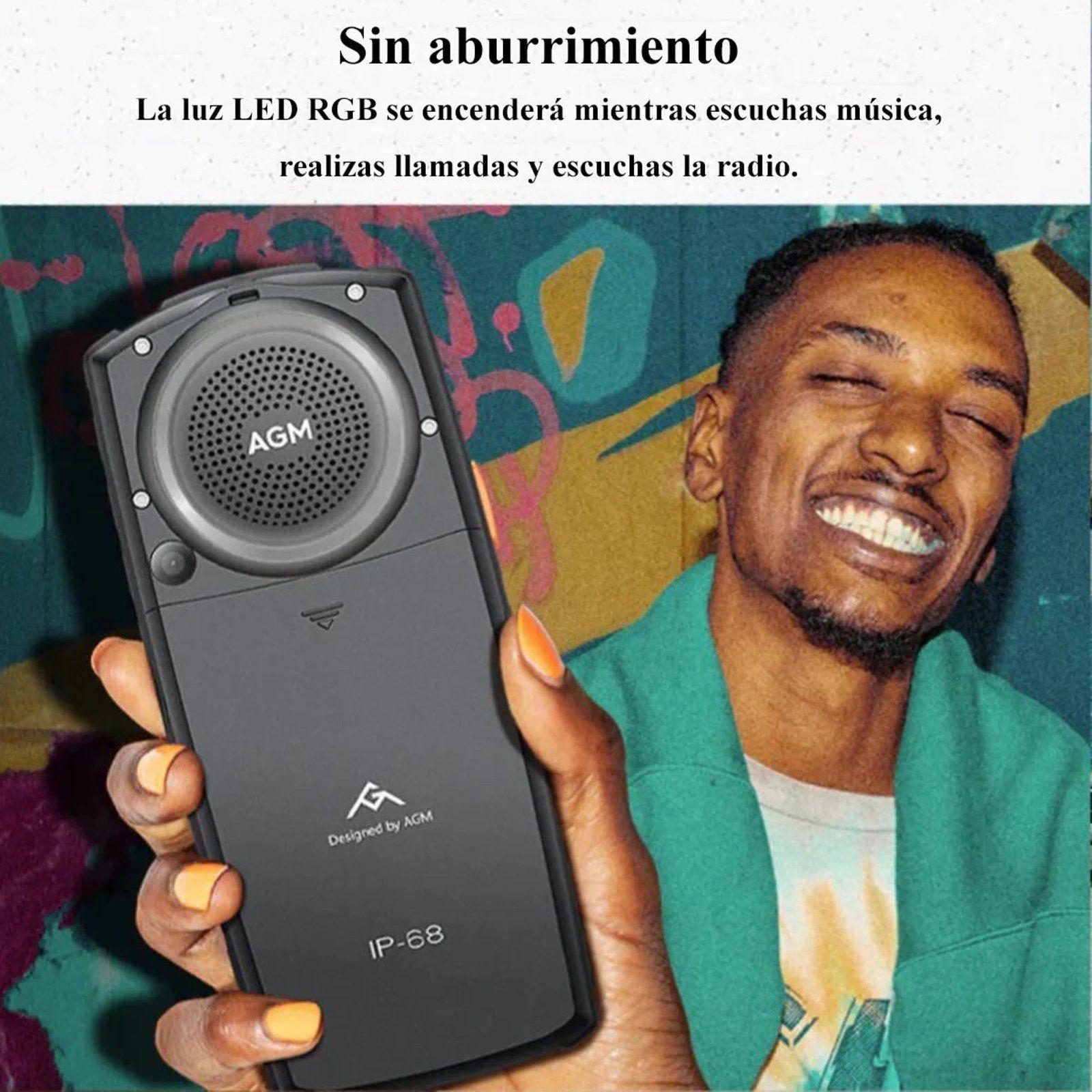 Celular Rugerizado AGM M6 4G, IP68, Altavoz 109dB, Dual SIM-5