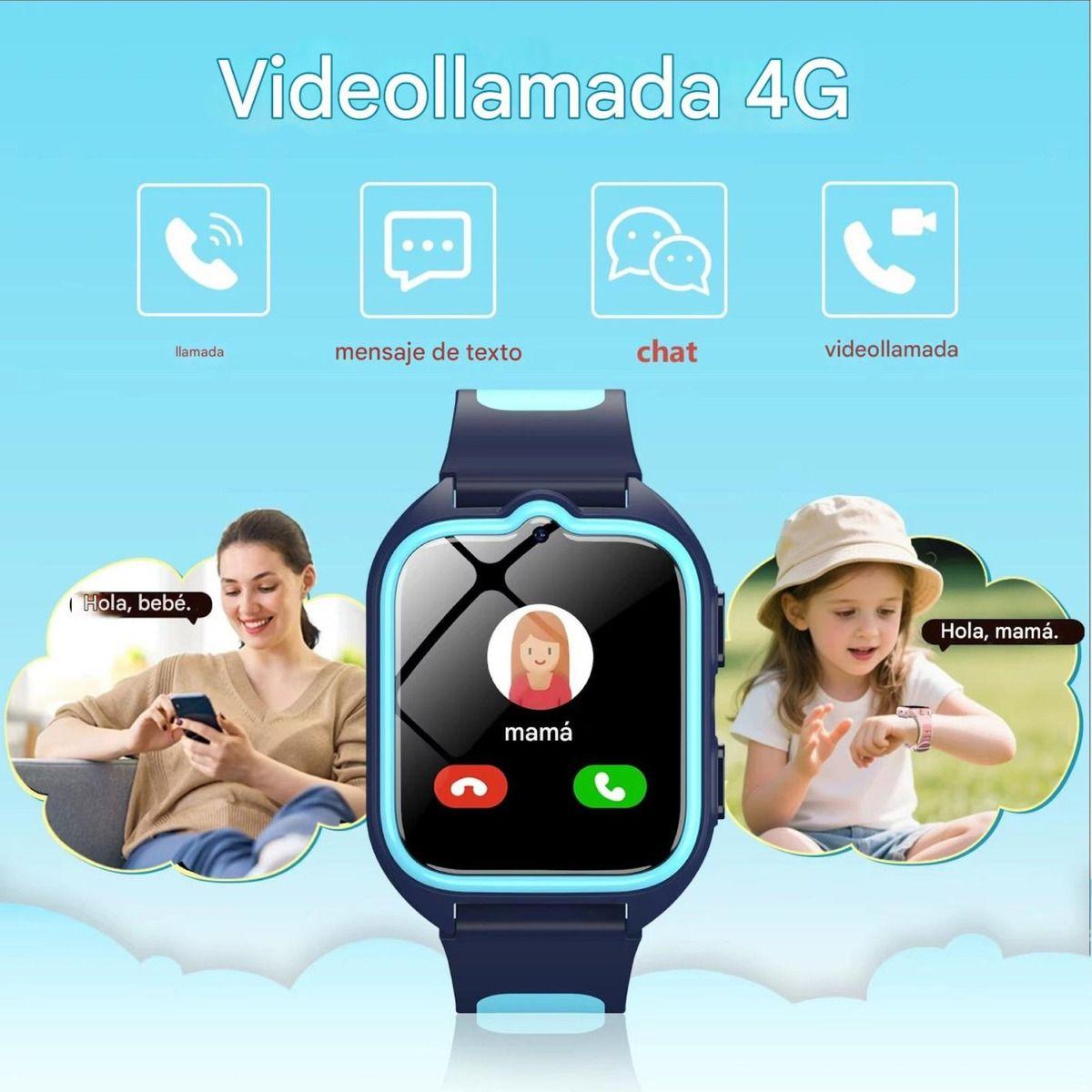 Smartwatch Niños Blackview Z30 - 4g Gps Videollamada Sos / Color Azul-5