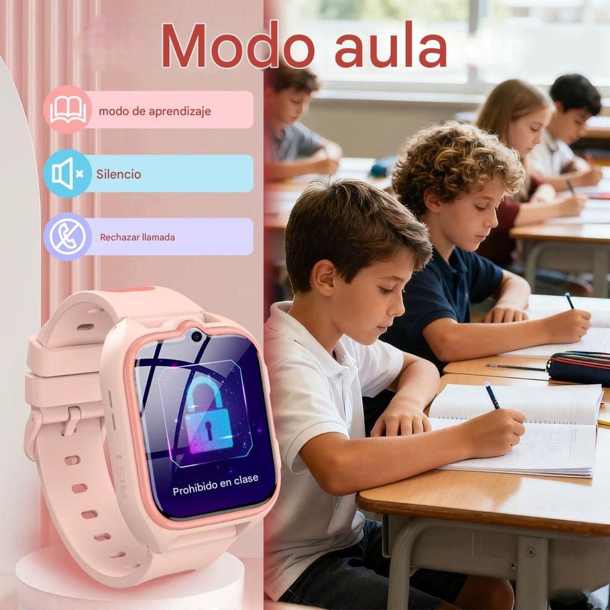 Smartwatch Niños Blackview Z30 - 4g Gps Videollamada Sos / Color Azul-6