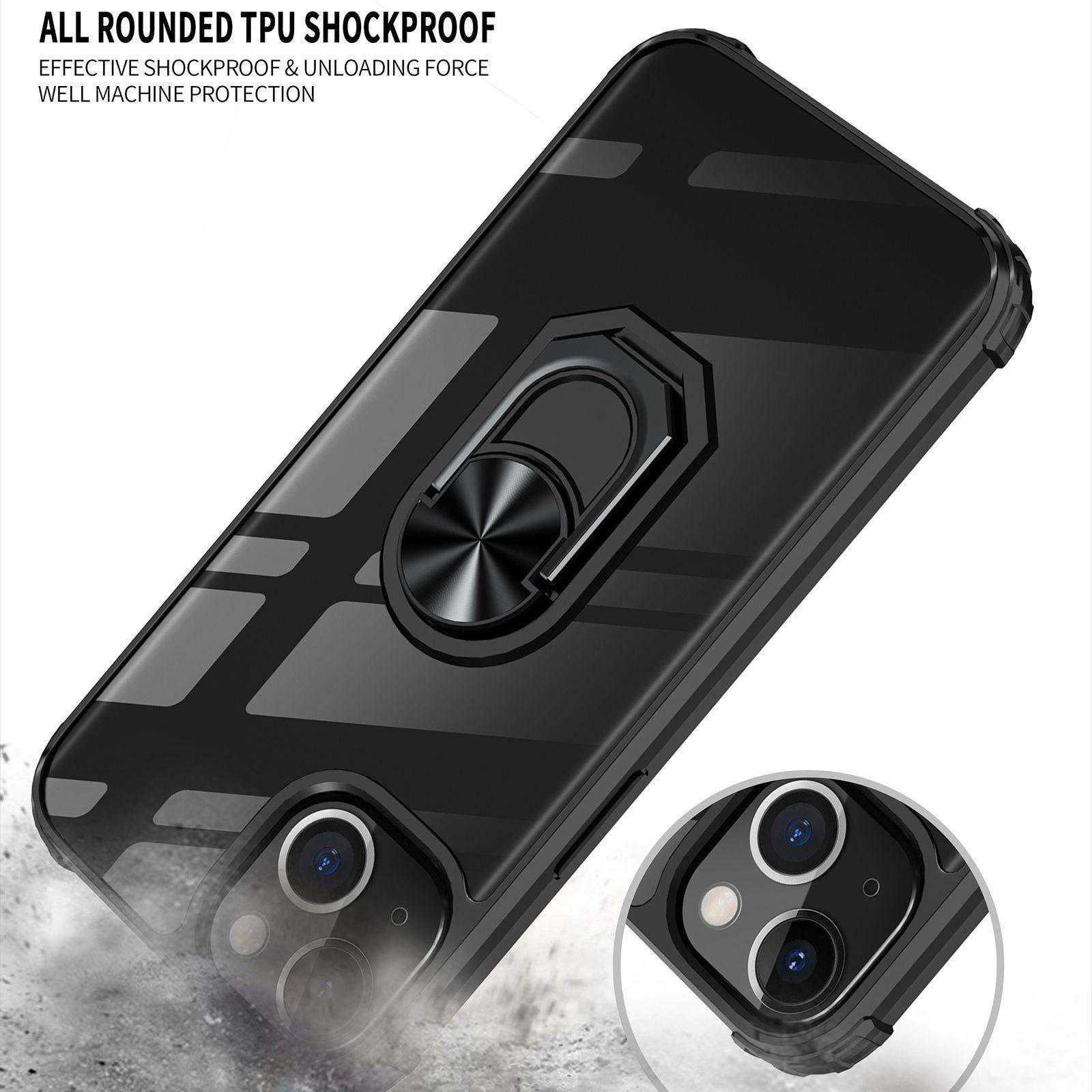 Para: iPhone 14 Pro - Carcasa Aro Imán Soporte-4