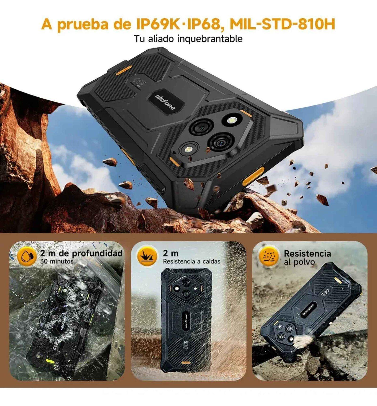 Ulefone RugKing 3 Pro Rugerizado Android 15 Resistente Agua-2