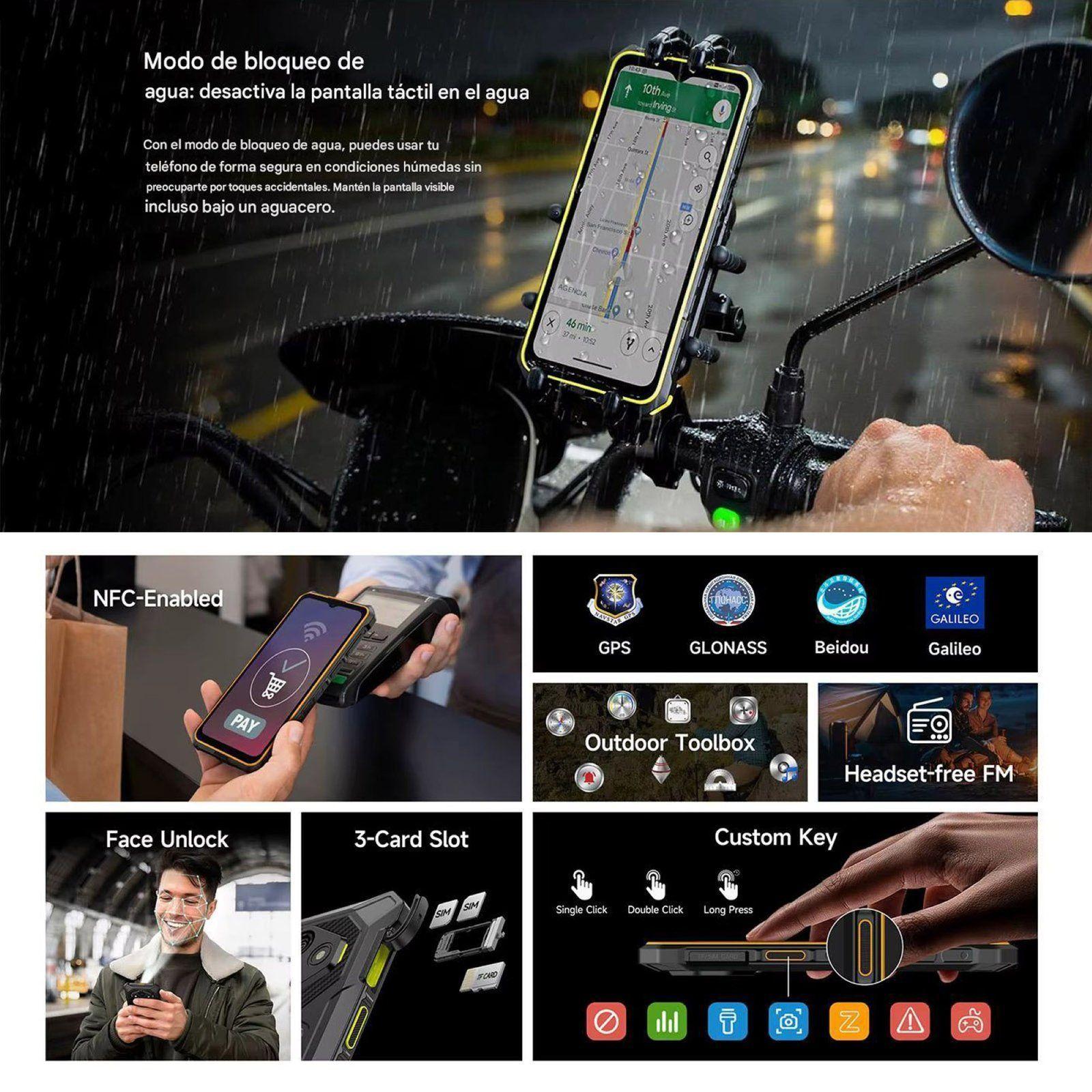 Ulefone RugKing 3 Pro Rugerizado Android 15 Resistente Agua-5