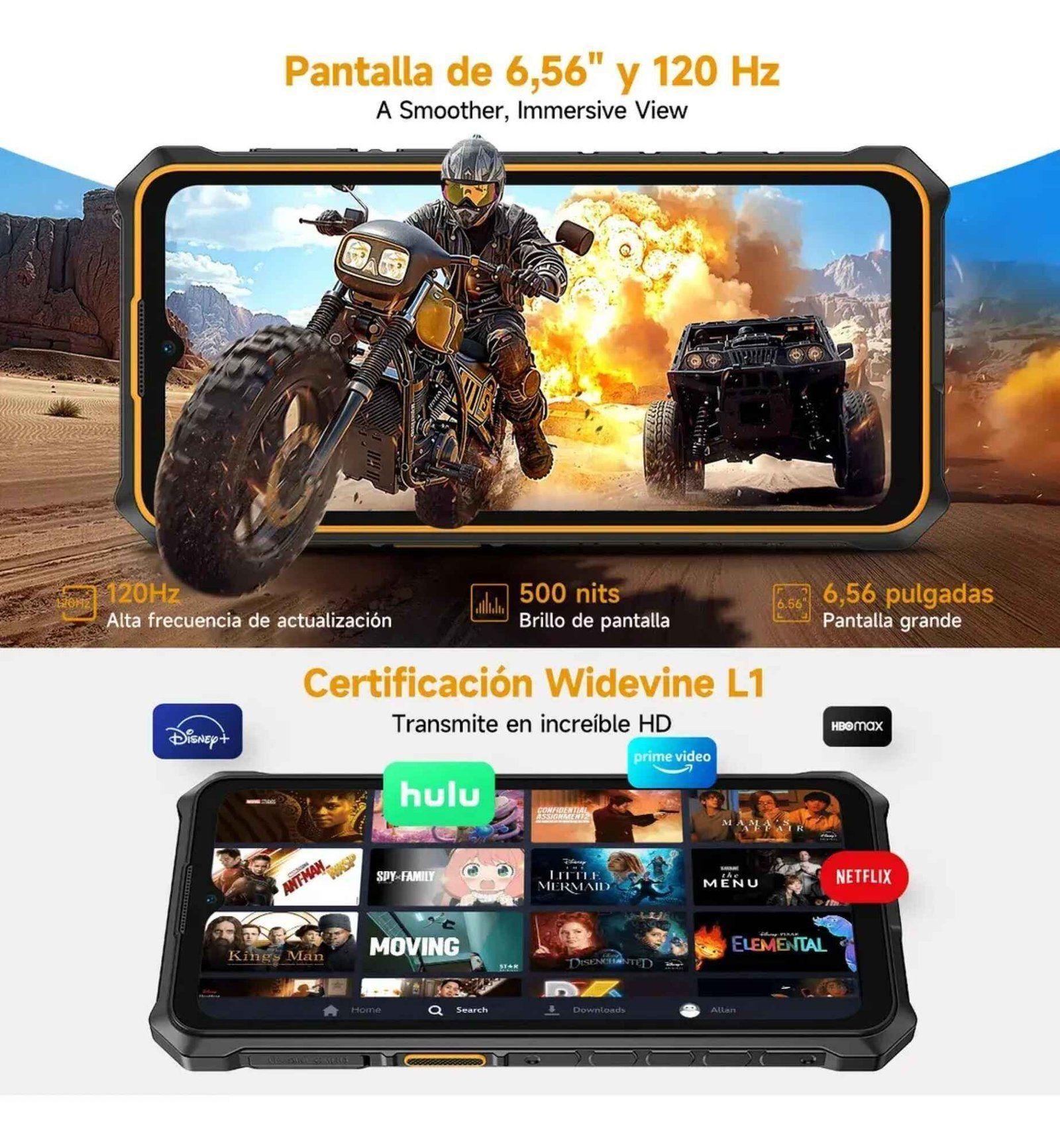 Ulefone RugKing 3 Pro Rugerizado Android 15 Resistente Agua-6