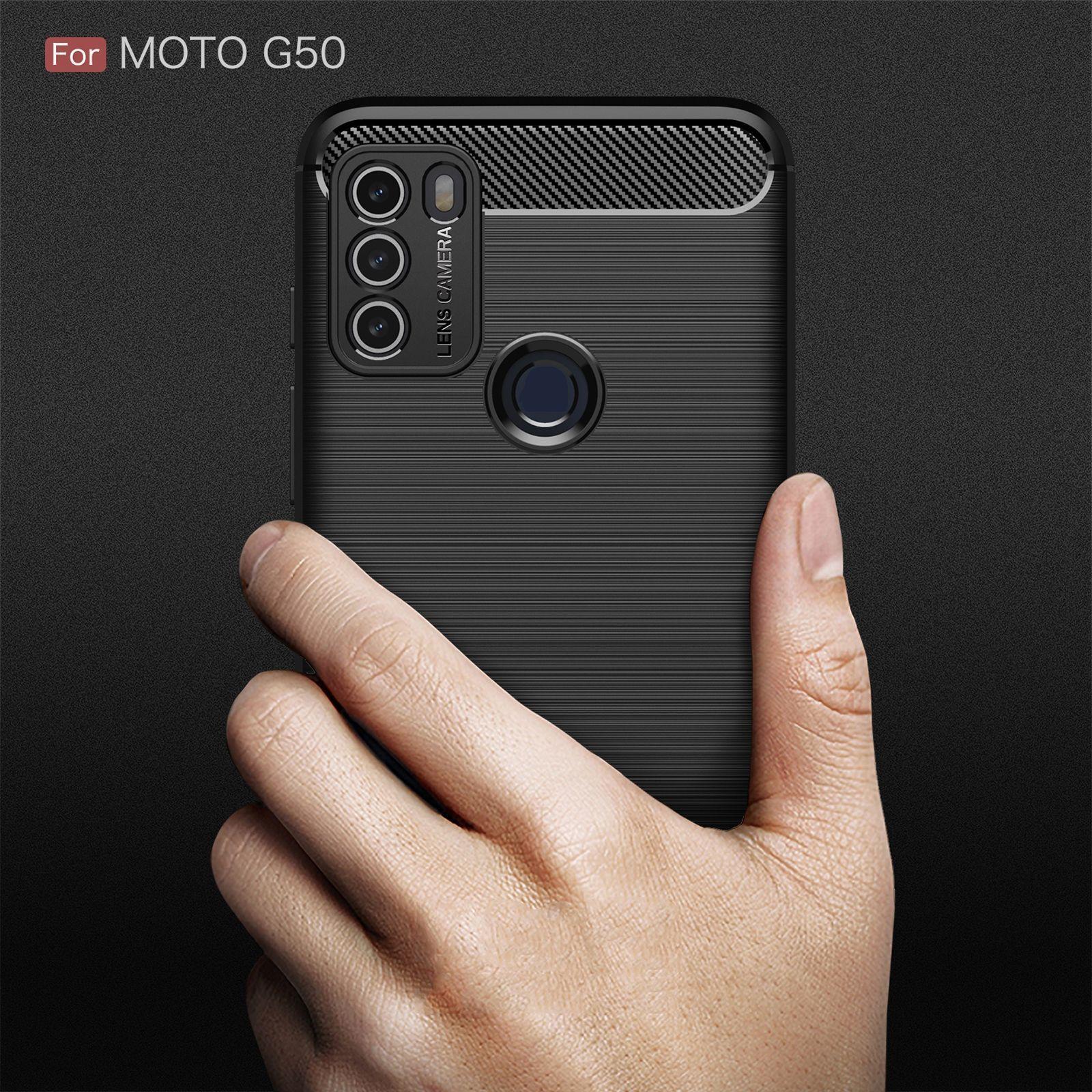 Carcasa Motorola Moto G50 / Carbono-6
