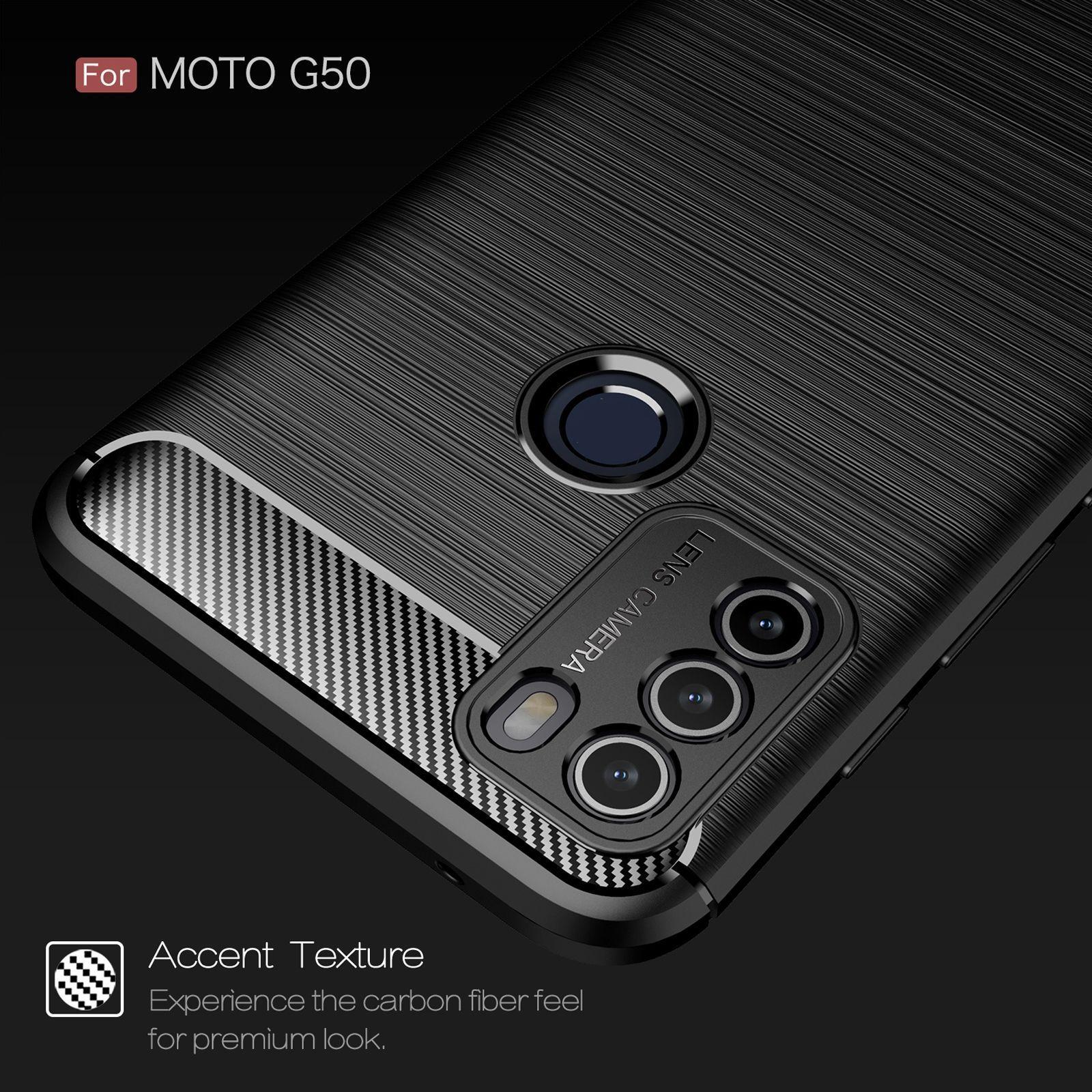 Carcasa Motorola Moto G50 / Carbono-3