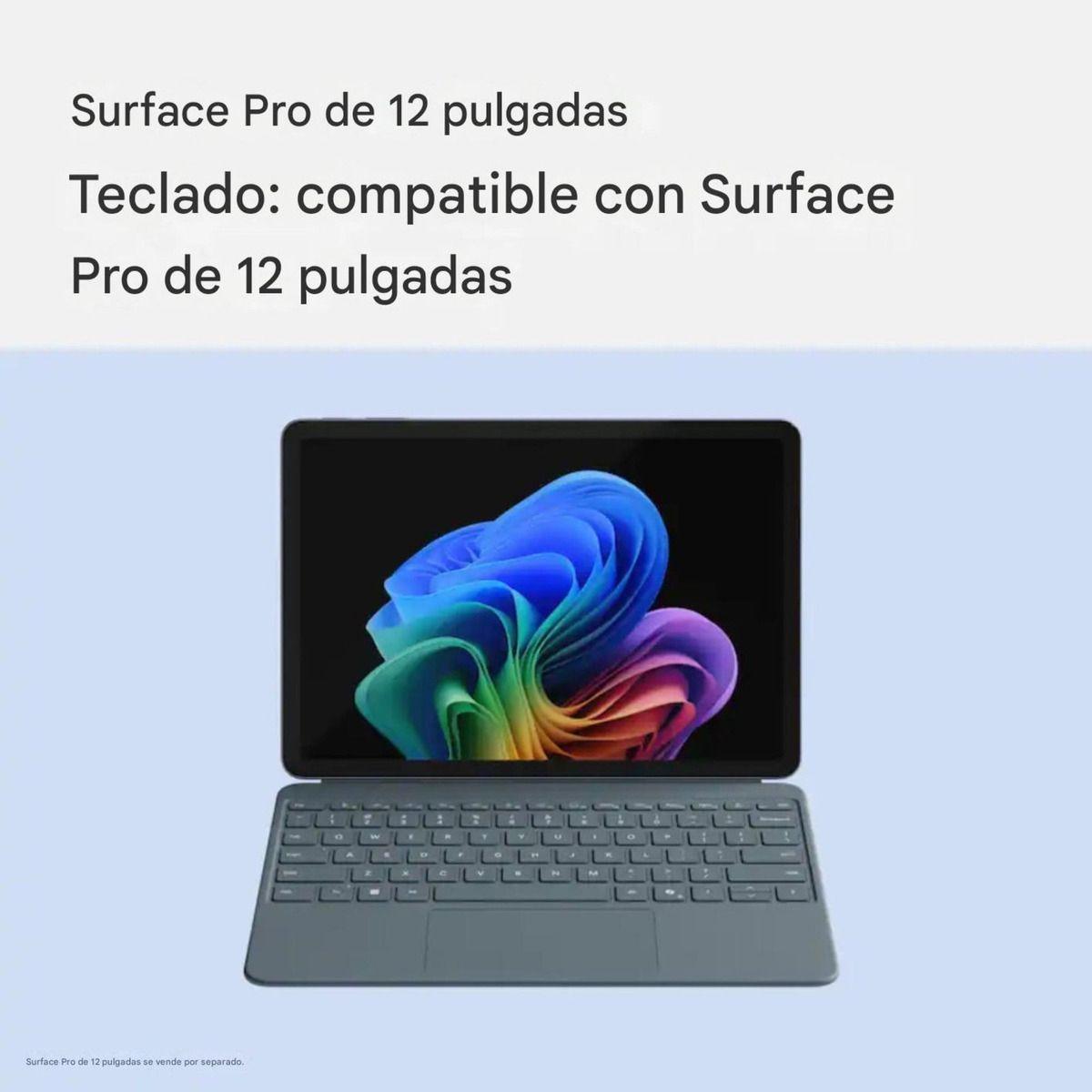 Pack Teclado Surface Pro 12 + Lápiz Slim Pen 2 Gris-3