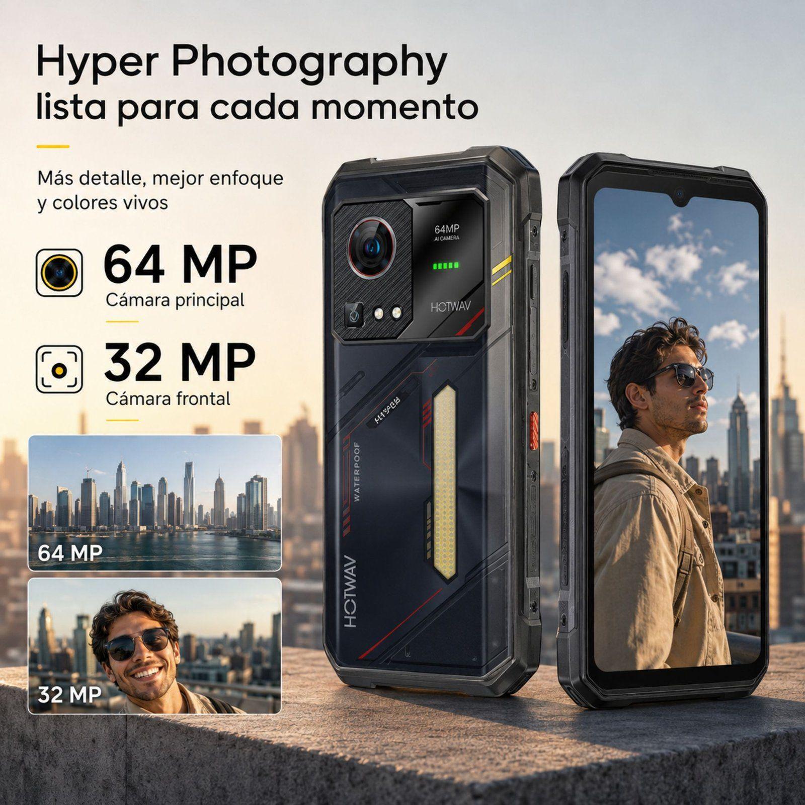 HOTWAV Hyper 7 5G Celular Rugged 20GB 256GB 10800mAh-7