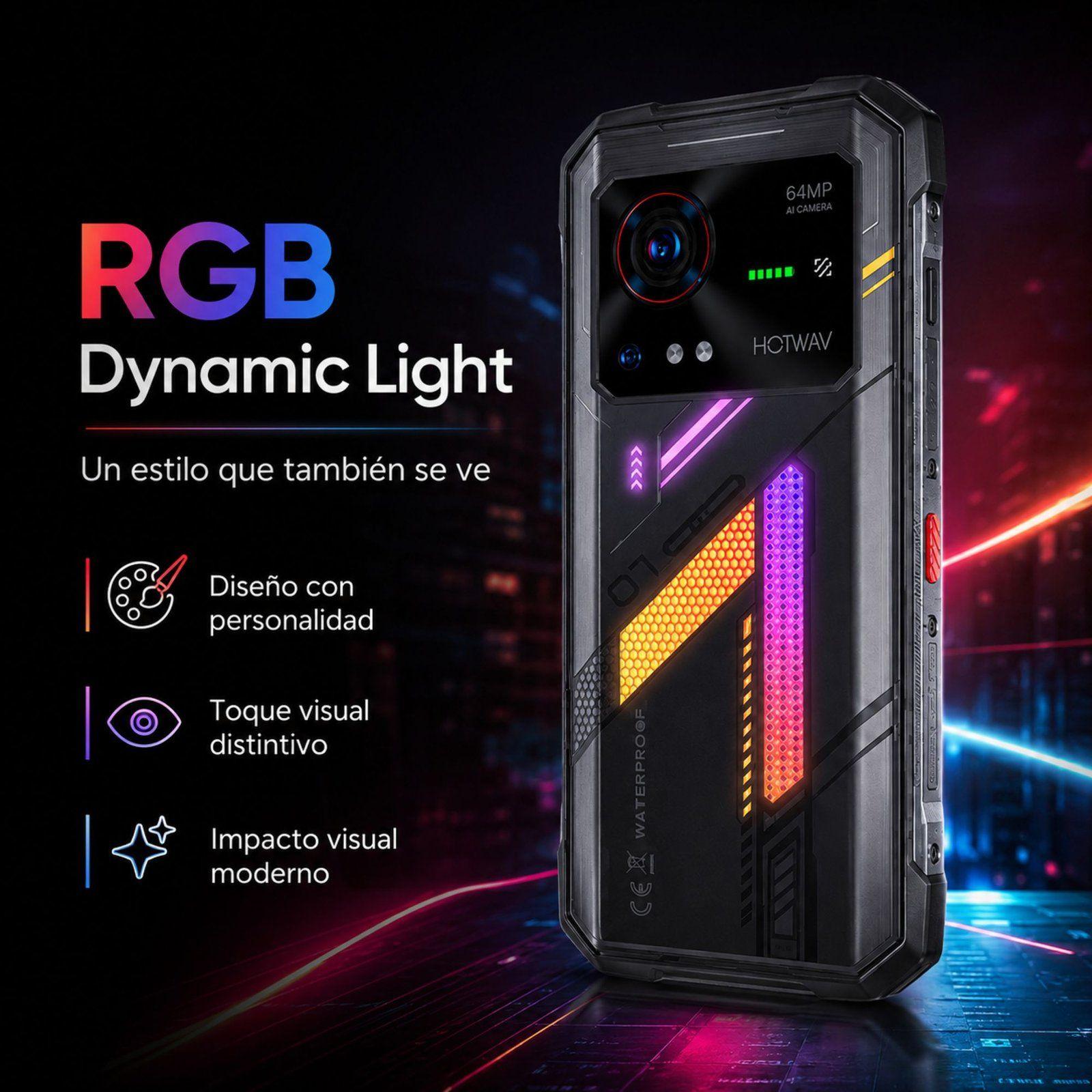 HOTWAV Hyper 7 5G Celular Rugged 20GB 256GB 10800mAh-8