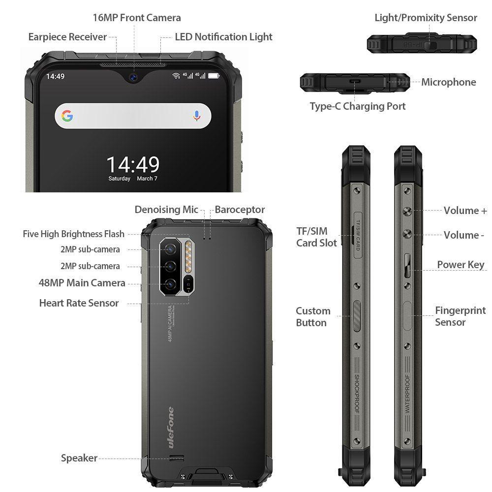 Ulefone Armor 7E - DualSim Resistente y Sumergible-5