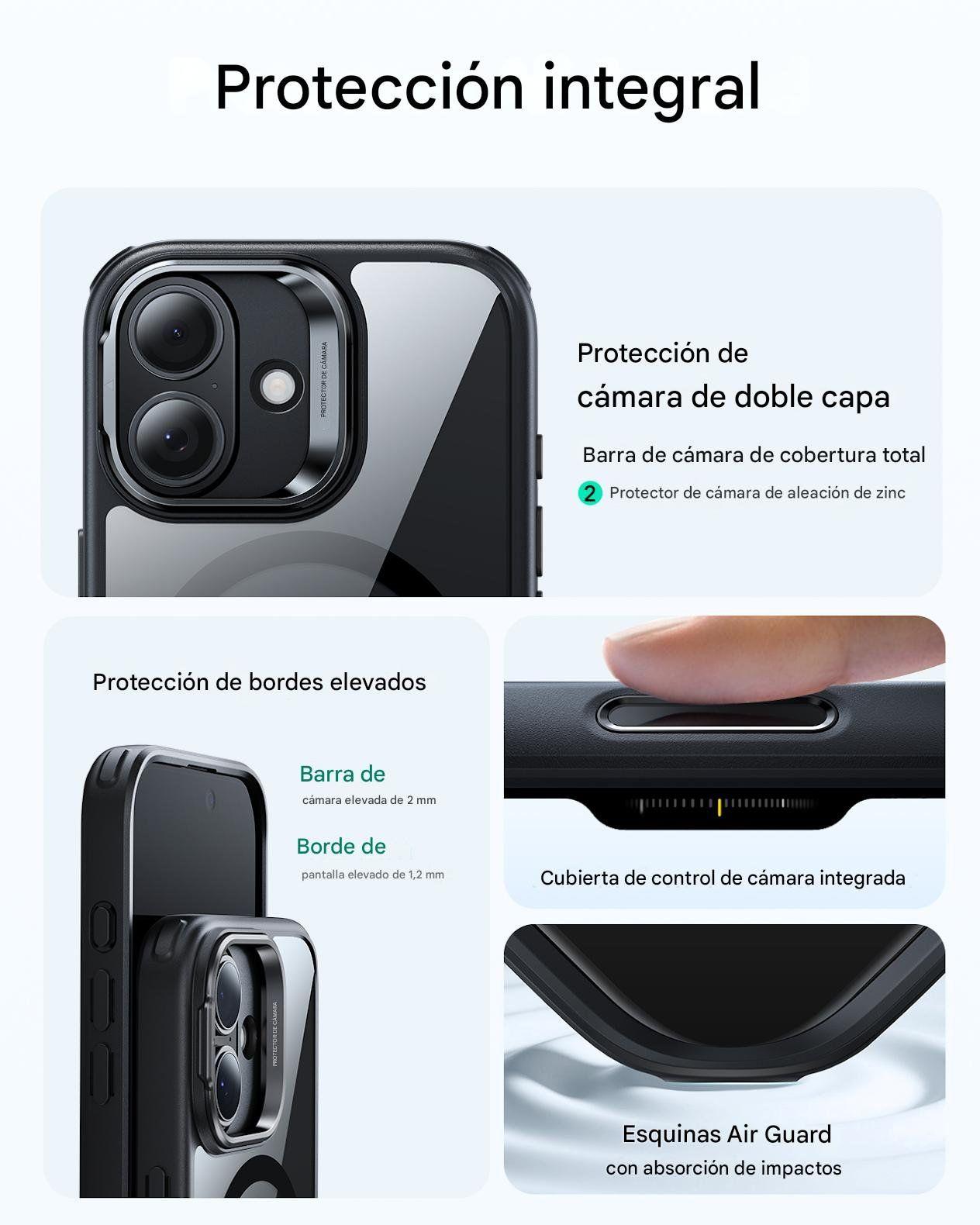 Para iPhone 17 - ESR Premium Carcasa Magsafe Con Soporte-3