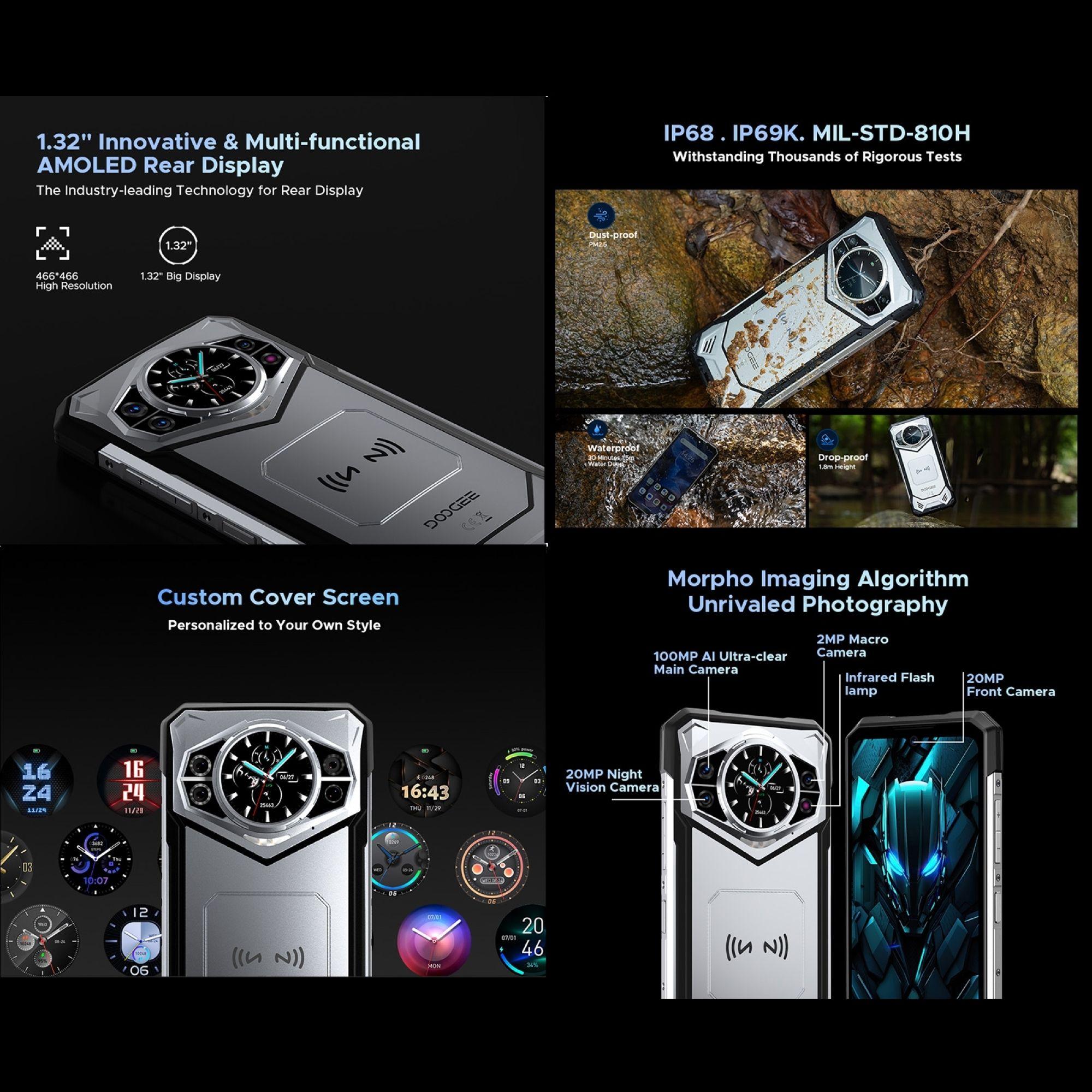 Doogee S200 - Smartphone Ultra resistente IP68, Dualsim 5G-4