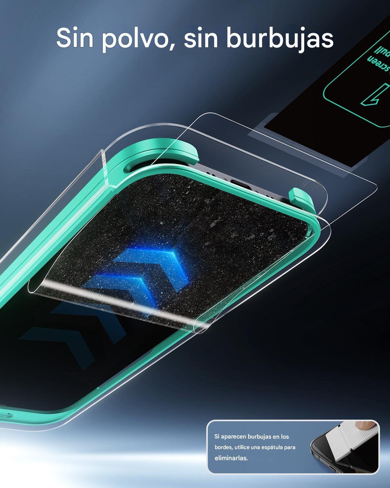 Para iPhone 17 Air - ESR Vidrio Blindado Con Instalador-2