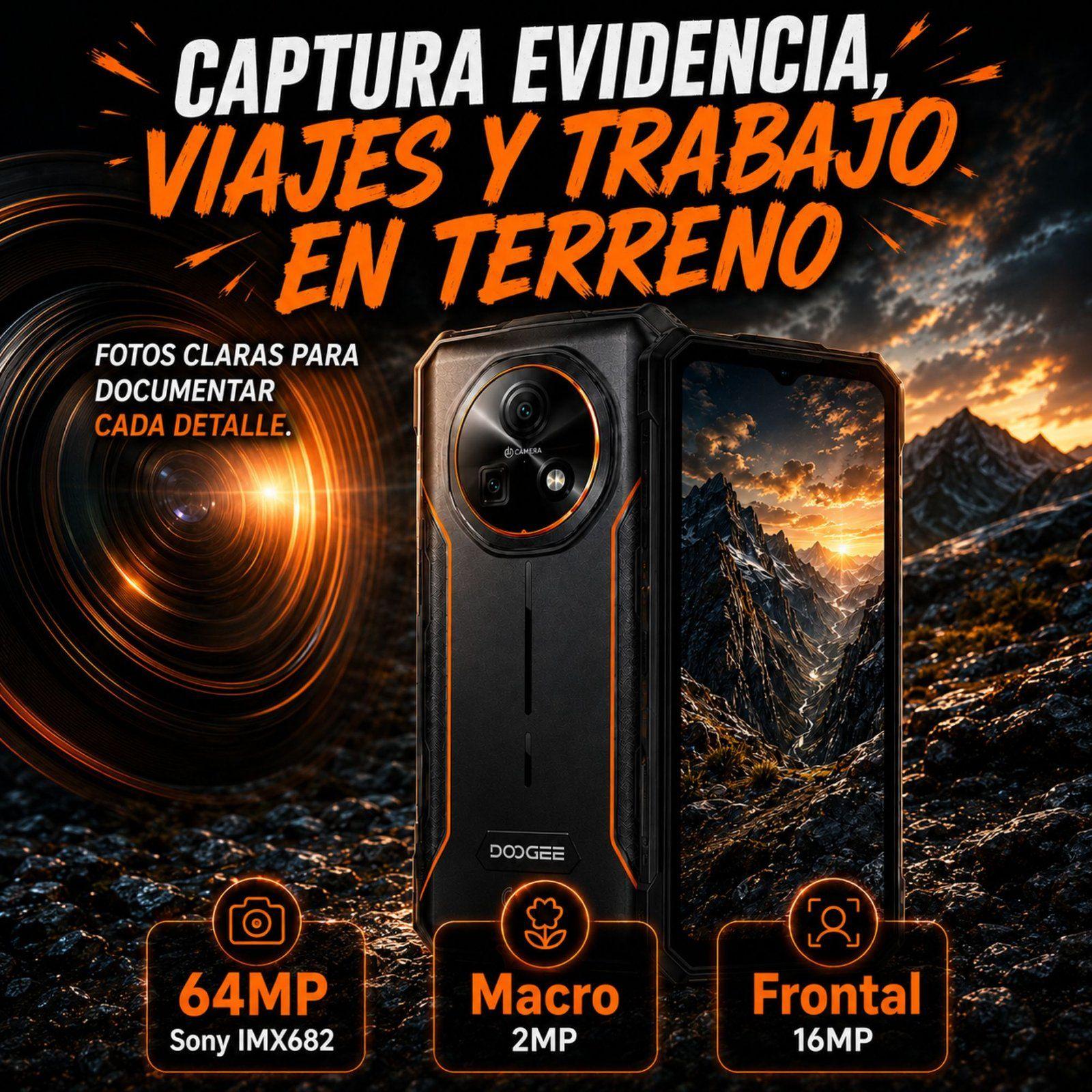 DOOGEE Fire 7 | Teléfono Rugged 5G con Batería de 13.000 mAh-7