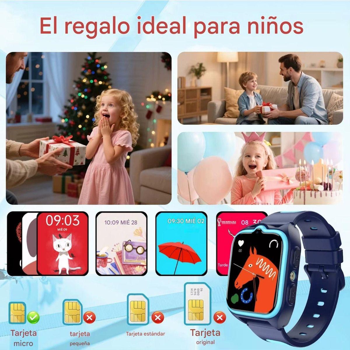 Smartwatch Niños Blackview Z30 - 4g Gps Videollamada Sos / Color Rosa-9
