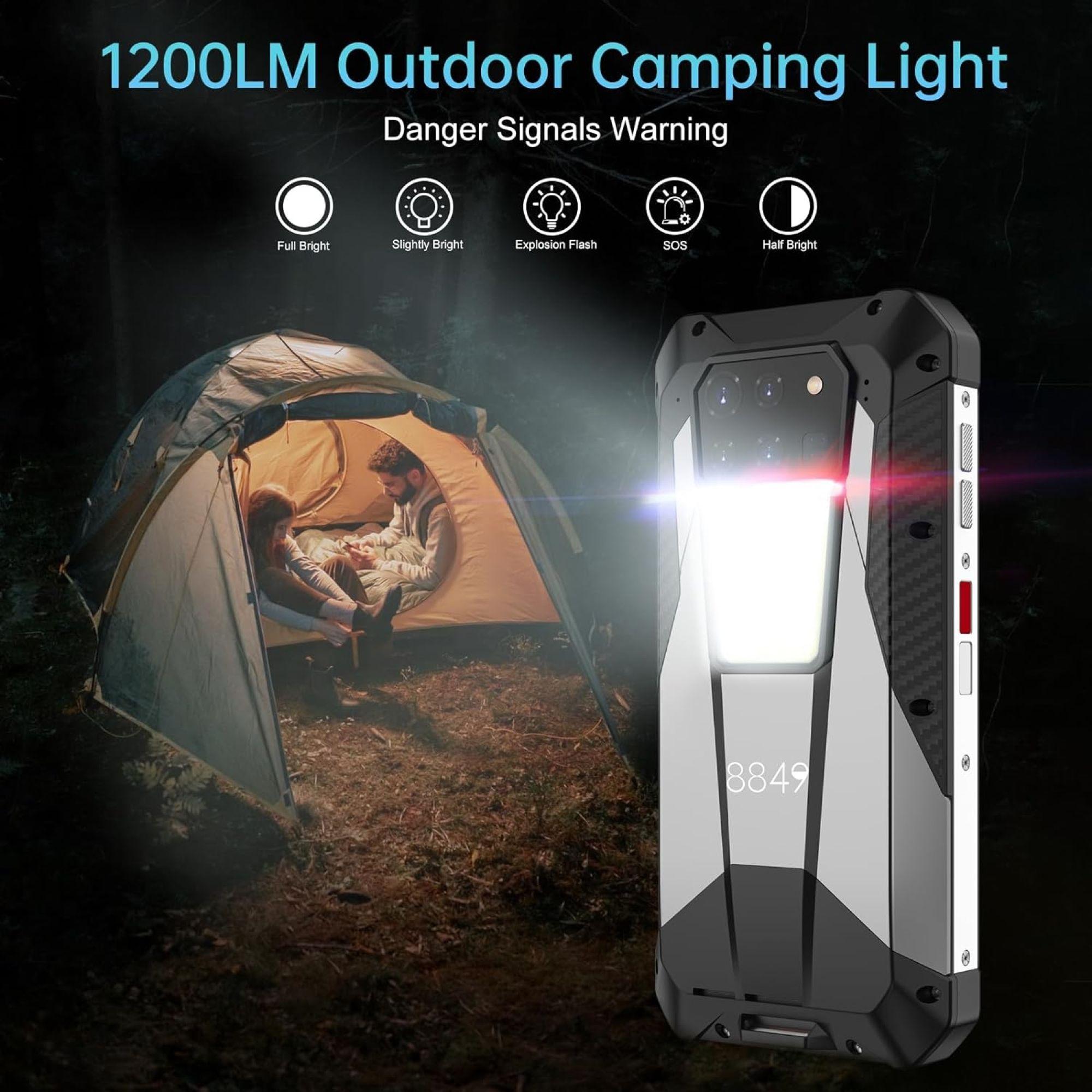 Unihertz 8849 Tank 3 Pro Celular 5G + Proyector láser 120"-5
