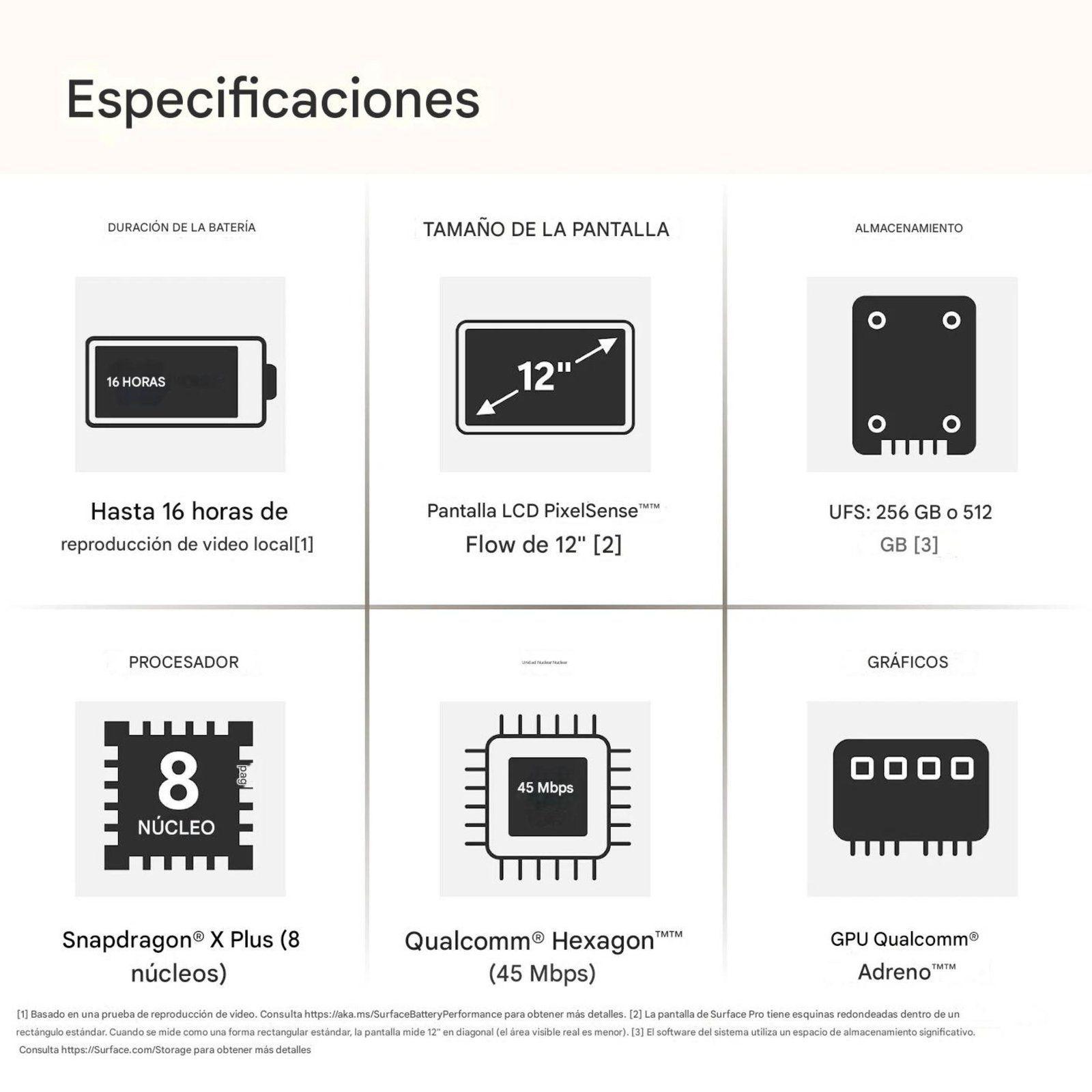 Surface Pro 12 Copilot+ PC Tablet 2 en 1 con Windows 11-5