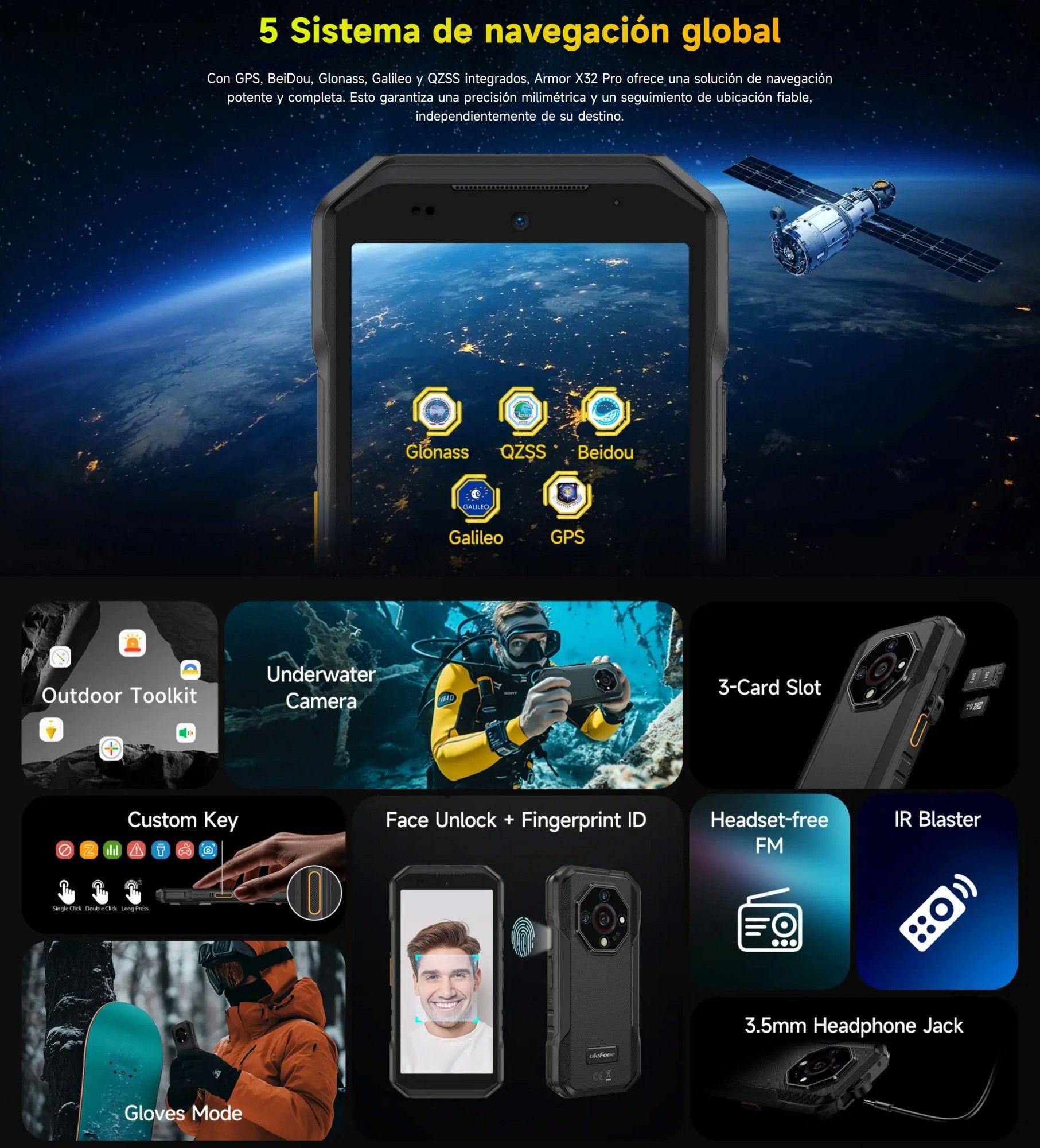 Ulefone Armor X32 Pro – DualSim 5G Ultra Resistente -5