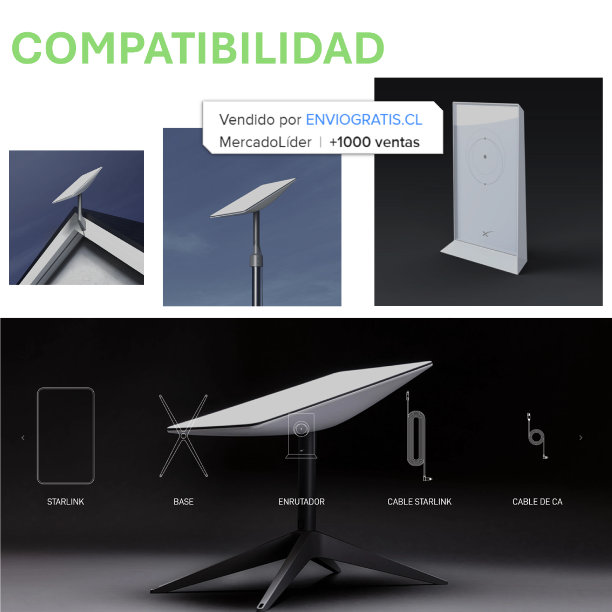 Adaptador Ethernet Starlink - Tu Internet Satelital Por Cable-5