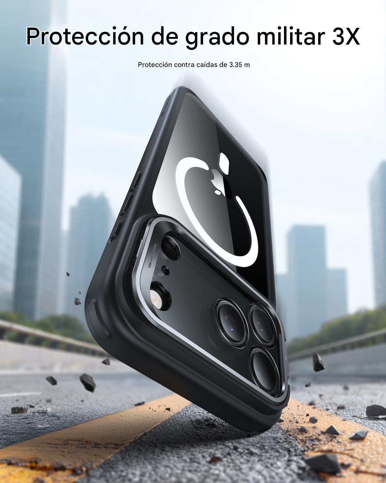 Para iPhone 17 Pro - ESR Premium Carcasa Magsafe Con Soporte-2