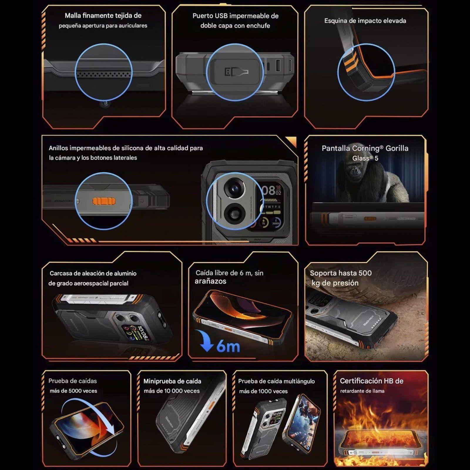 Blackview XPLORE 1 20000mAh 5G Doble Pantalla-2