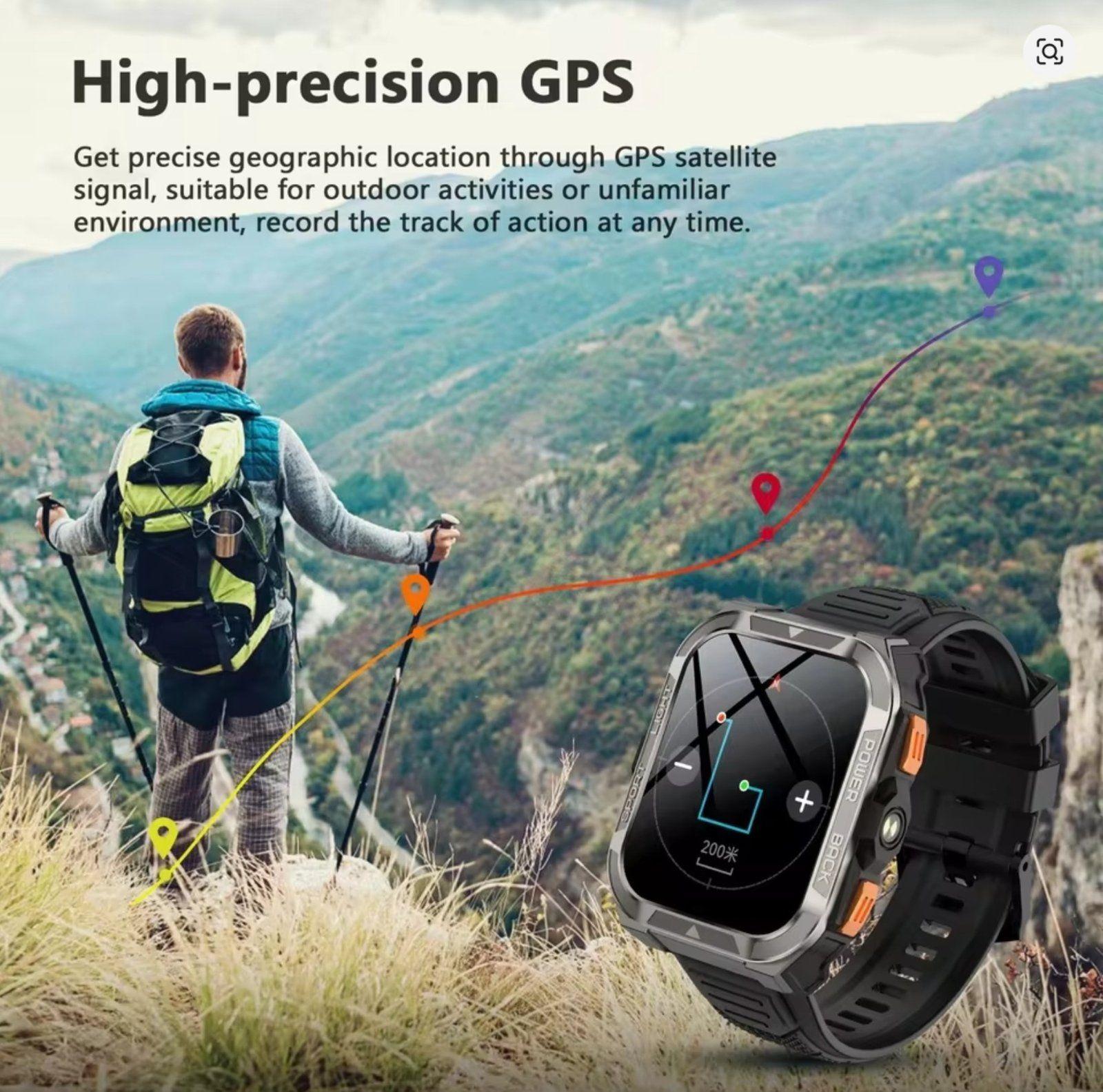 Blackview W80 Pro: Smartwatch rugerizado, Batería 20 días-7