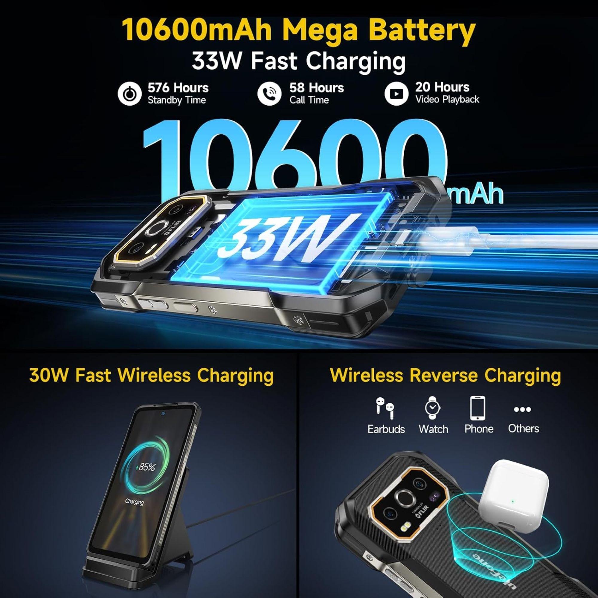 Ulefone Armor 27T Pro - Resistente IP68 Cámara Termográfica-4
