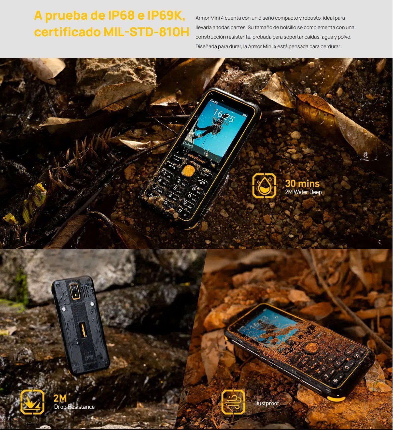 Ulefone Armor Mini 4 Rugerizado 4G Dual SIM Indestructible-2