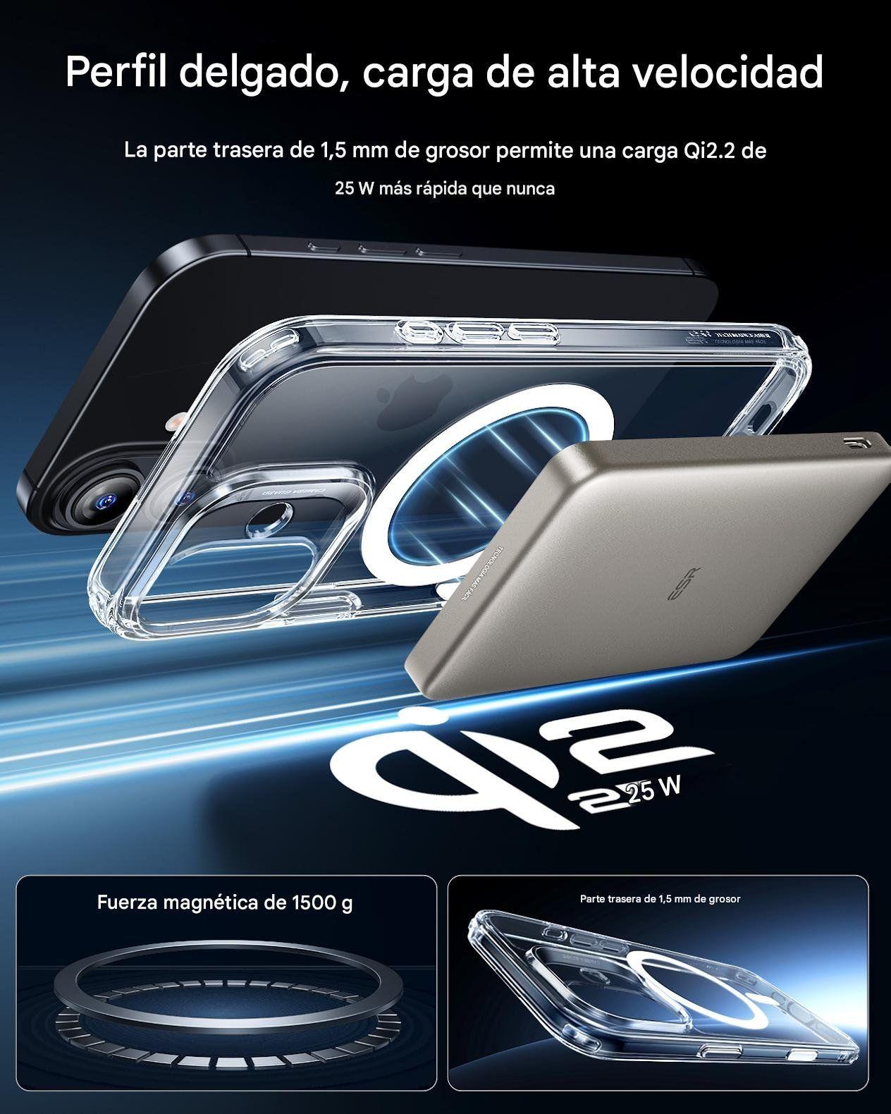 Para iPhone 17 - ESR Kit Premium: Carcasa Magsafe + Vidrio-6