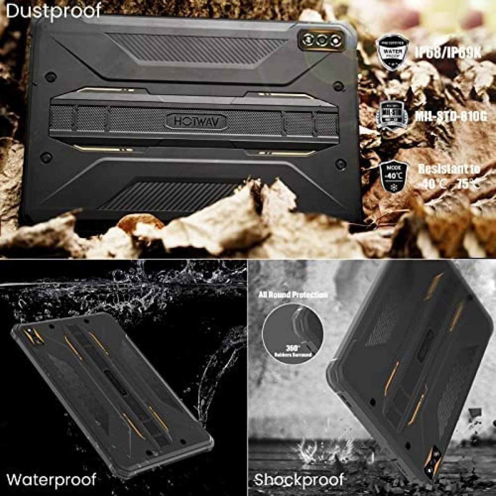 Hotwav R5 – Tablet Resistente de 10.1” con Batería Grande-3